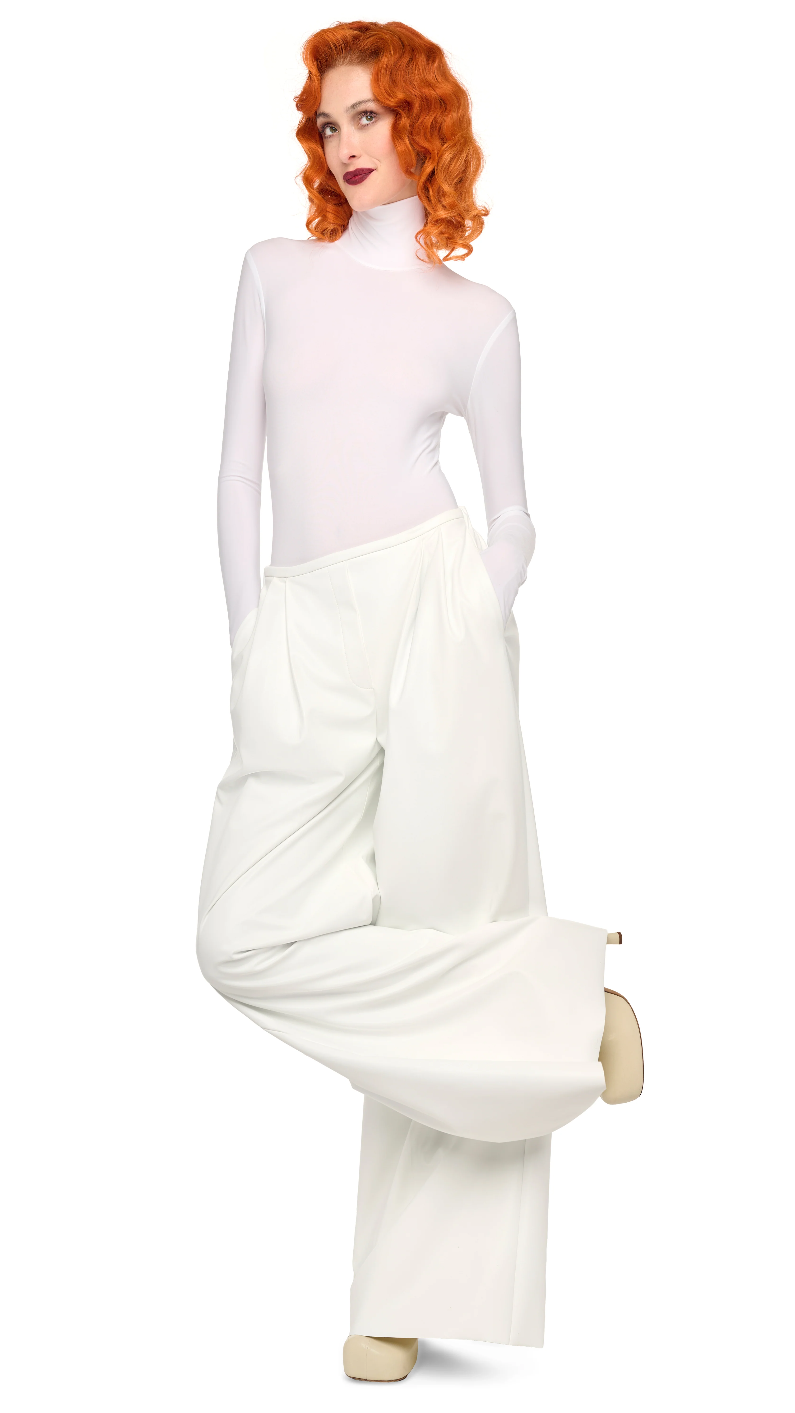 LONG SLEEVE TURTLE BODYSUIT - Image 6