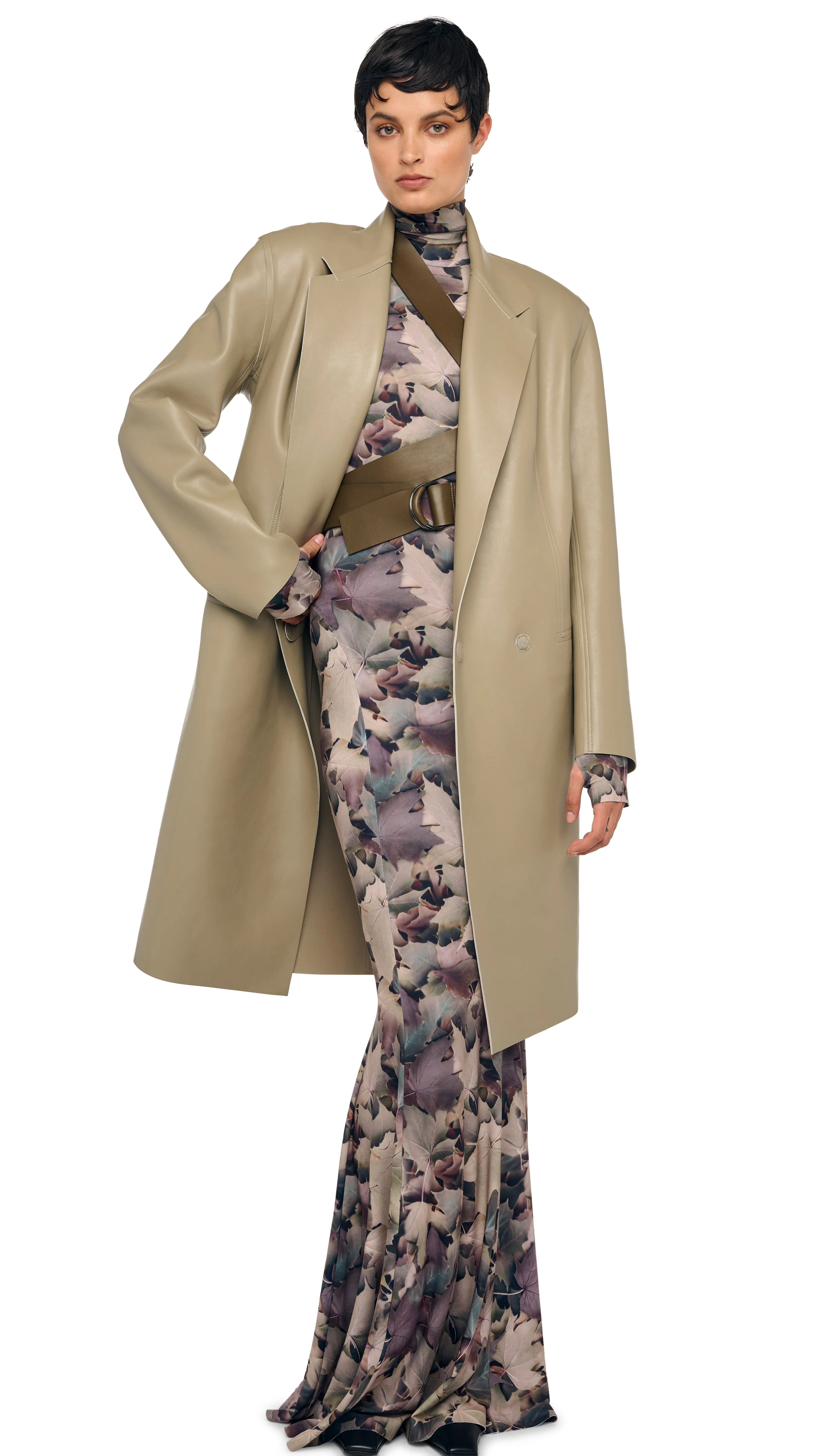 LONG SLEEVE TURTLE FISHTAIL GOWN - Image 7