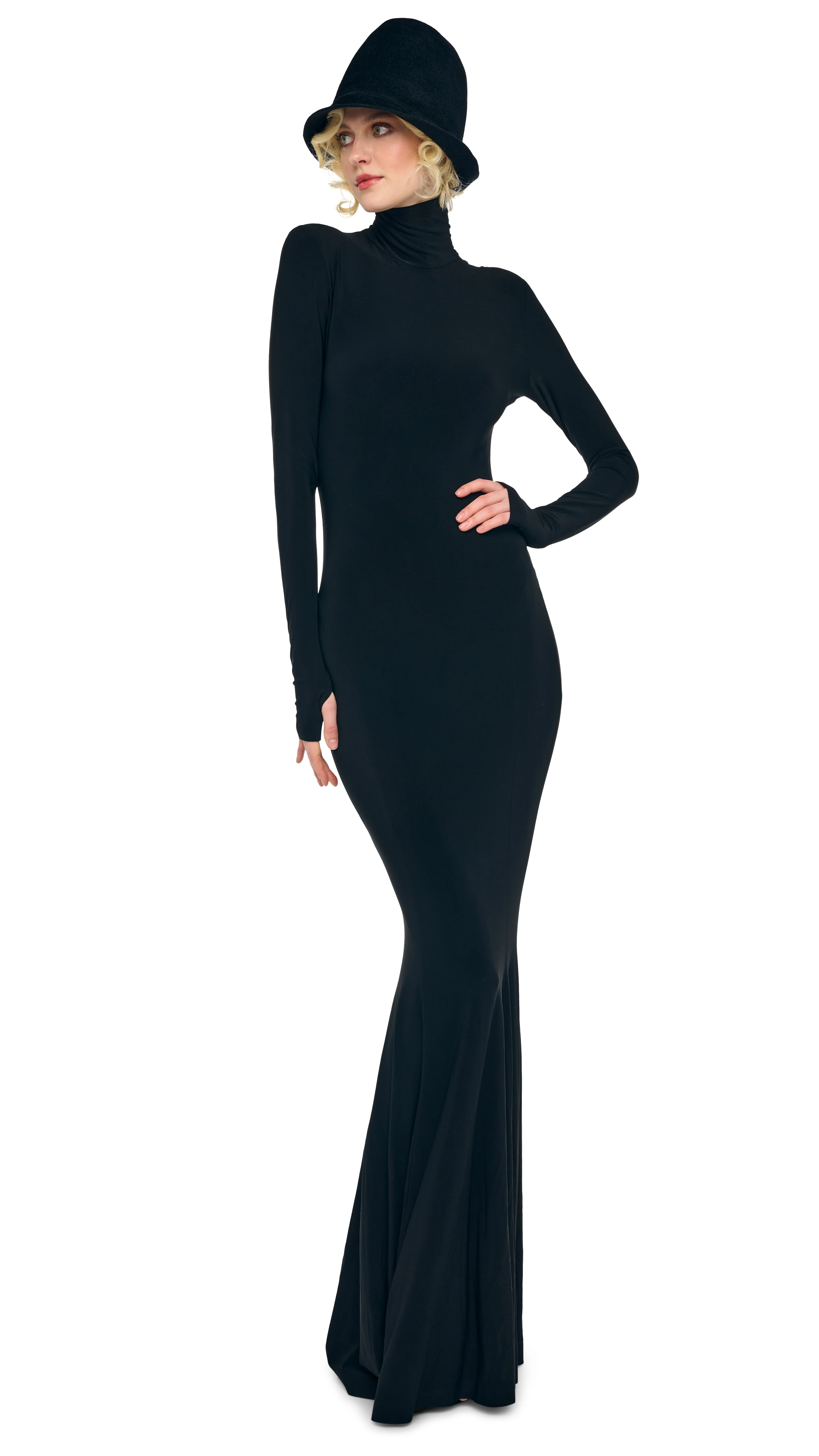 TURTLE FISHTAIL GOWN - Image 4