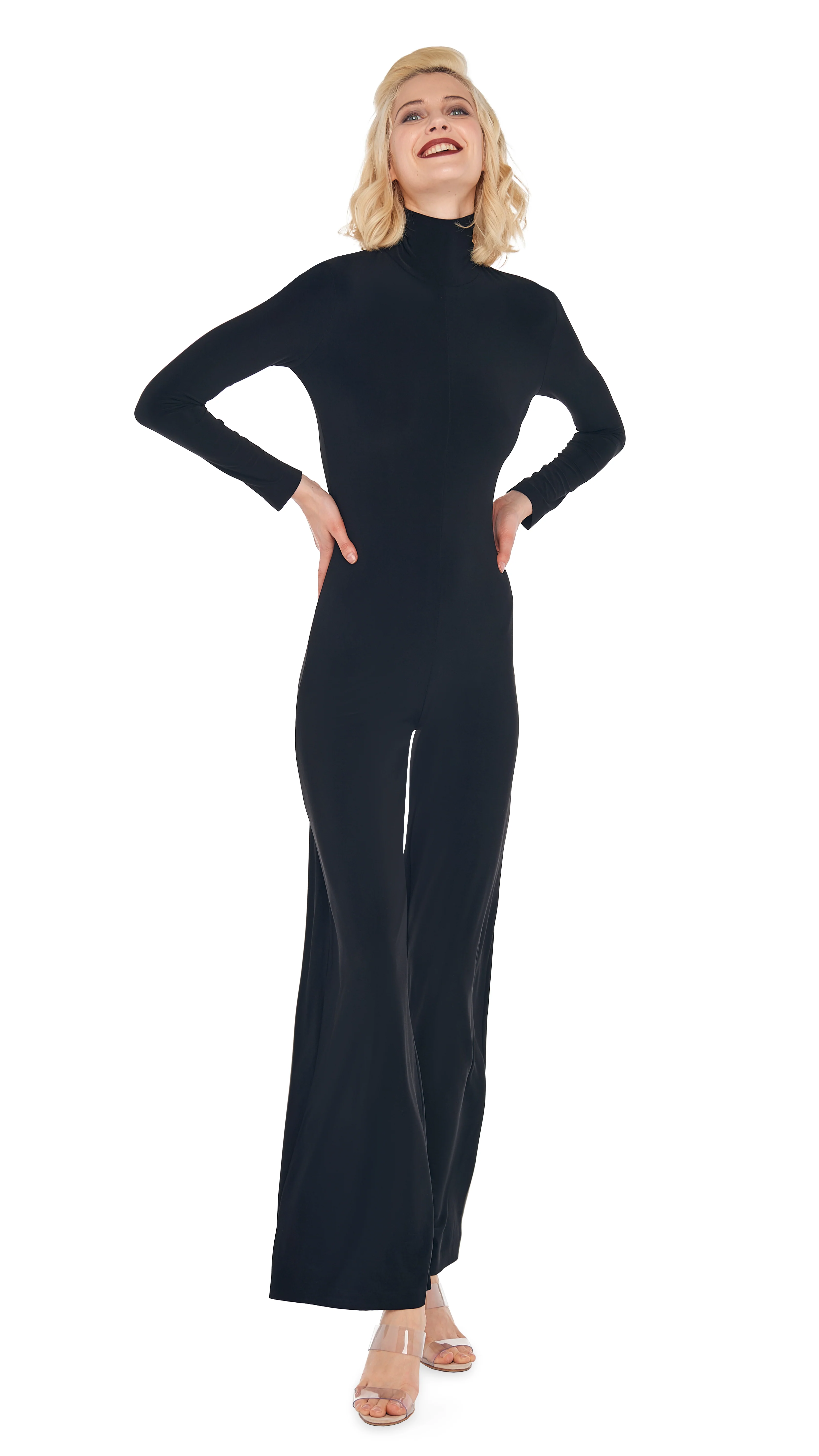 LONG SLEEVE TURTLE JUMPSUIT - Image 5