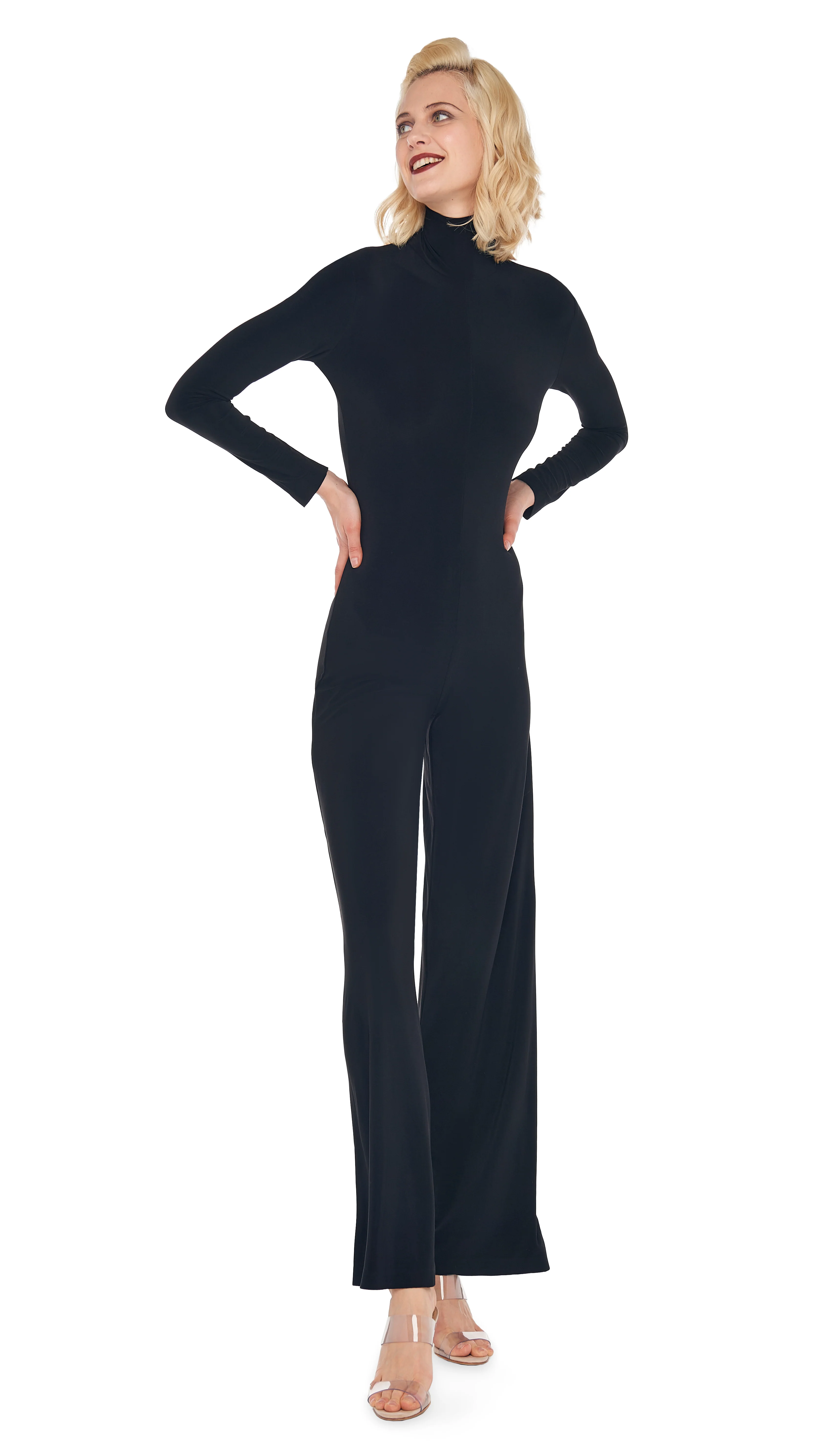 LONG SLEEVE TURTLE JUMPSUIT - Image 6