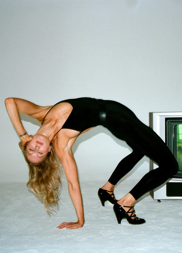 LOW BACK FARA SLIP CATSUIT - Image 4