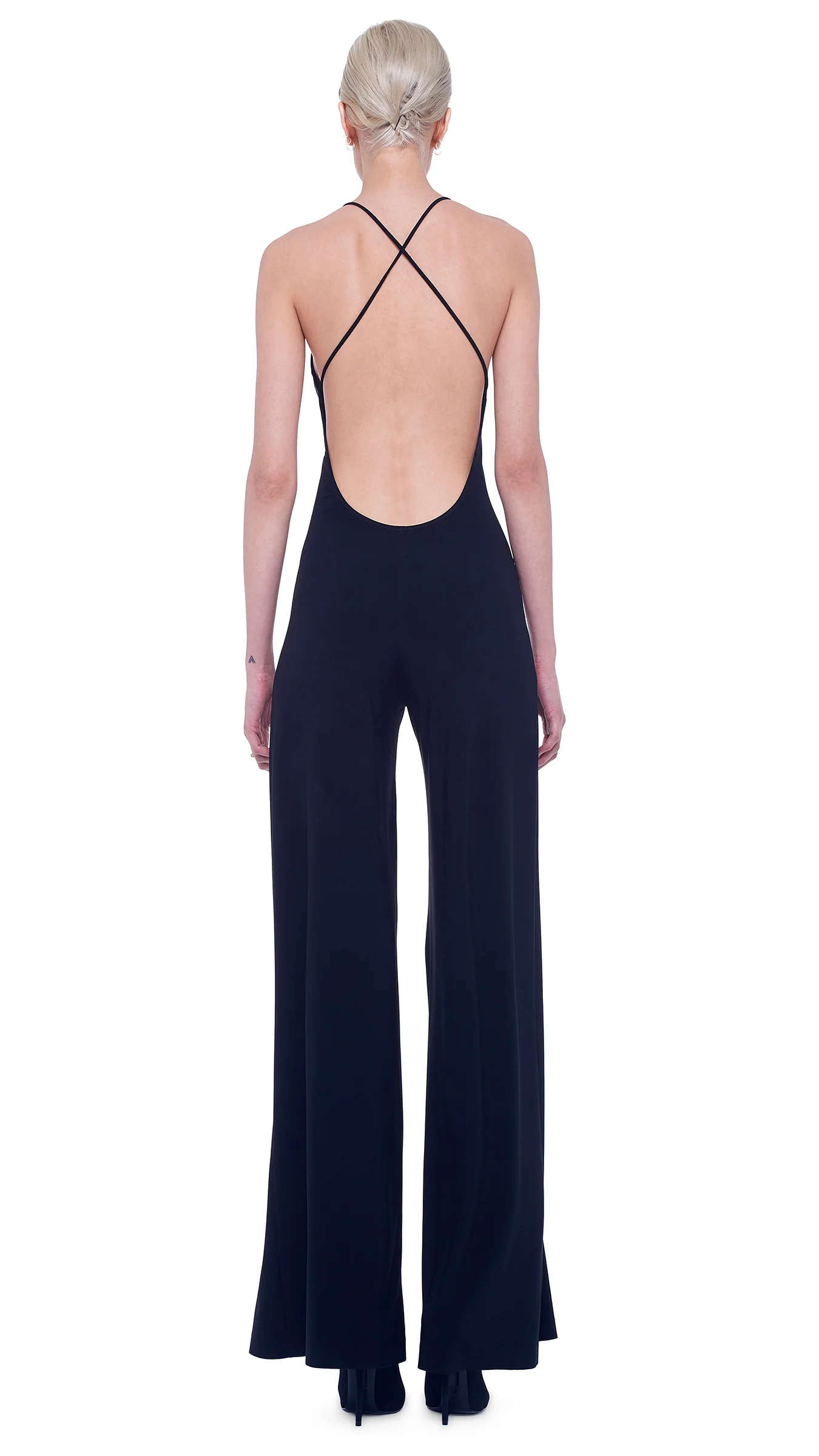 LOW BACK SLIP JUMPSUIT - Image 3