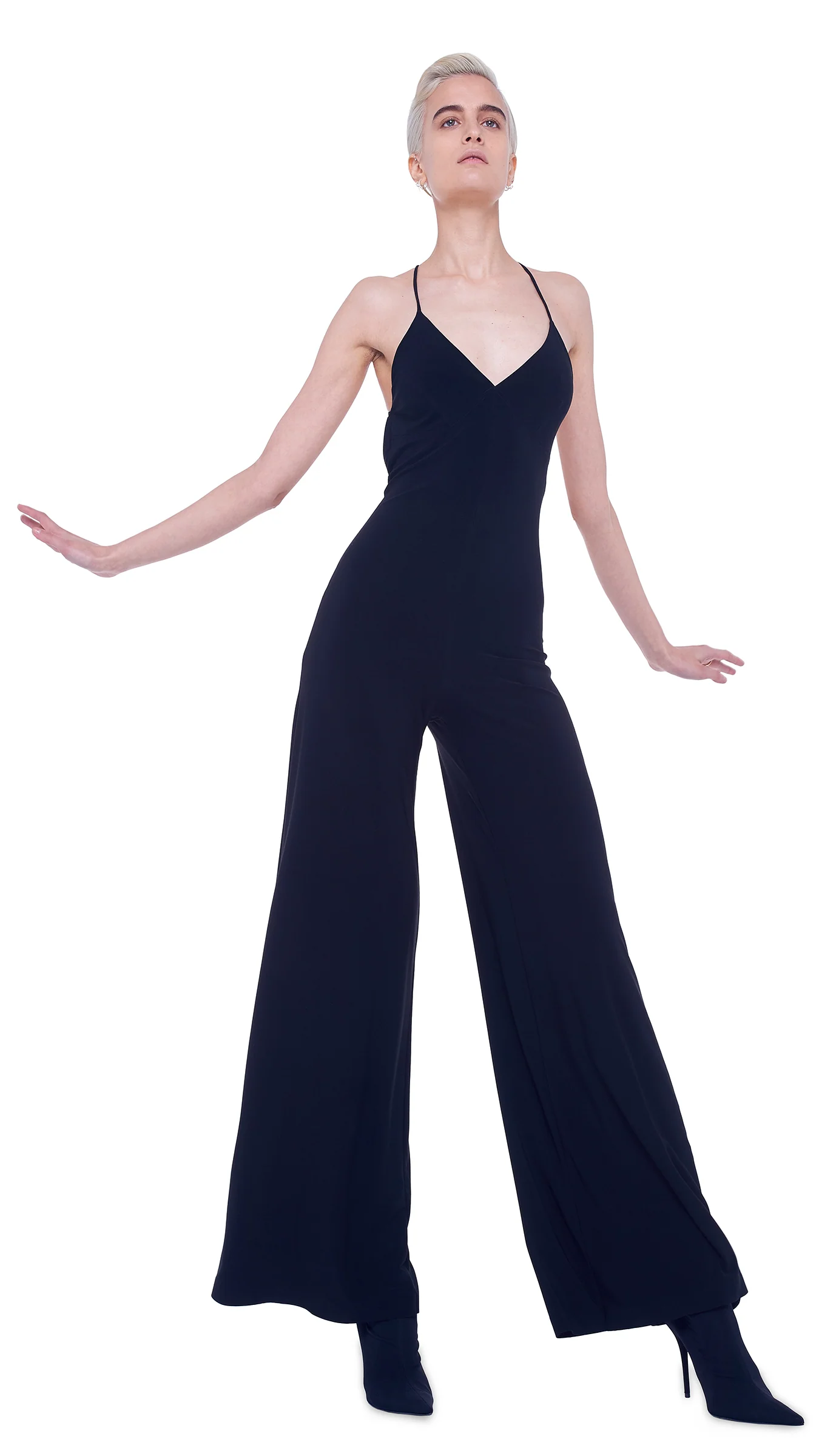 LOW BACK SLIP JUMPSUIT - Image 4