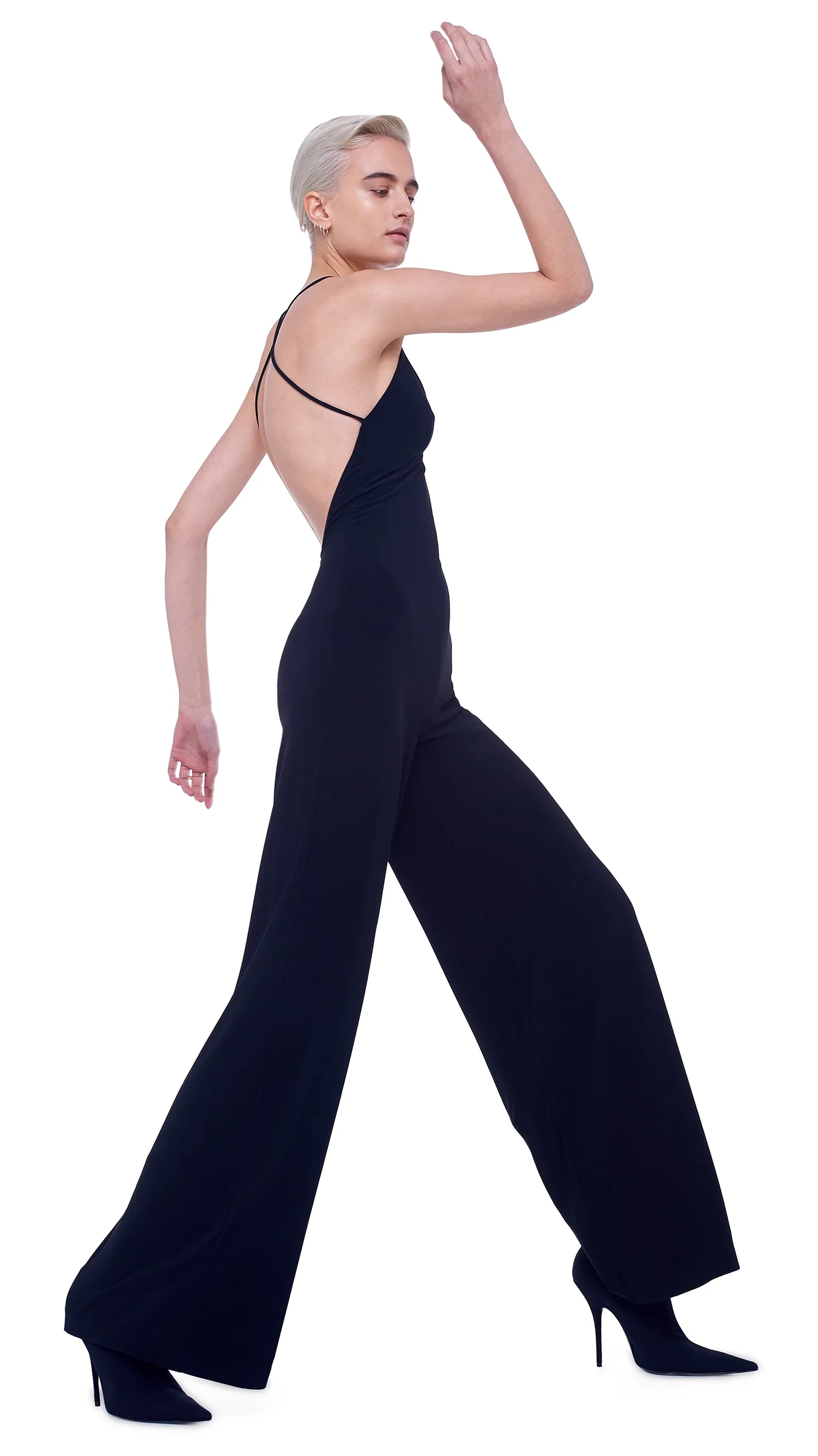 LOW BACK SLIP JUMPSUIT - Image 5
