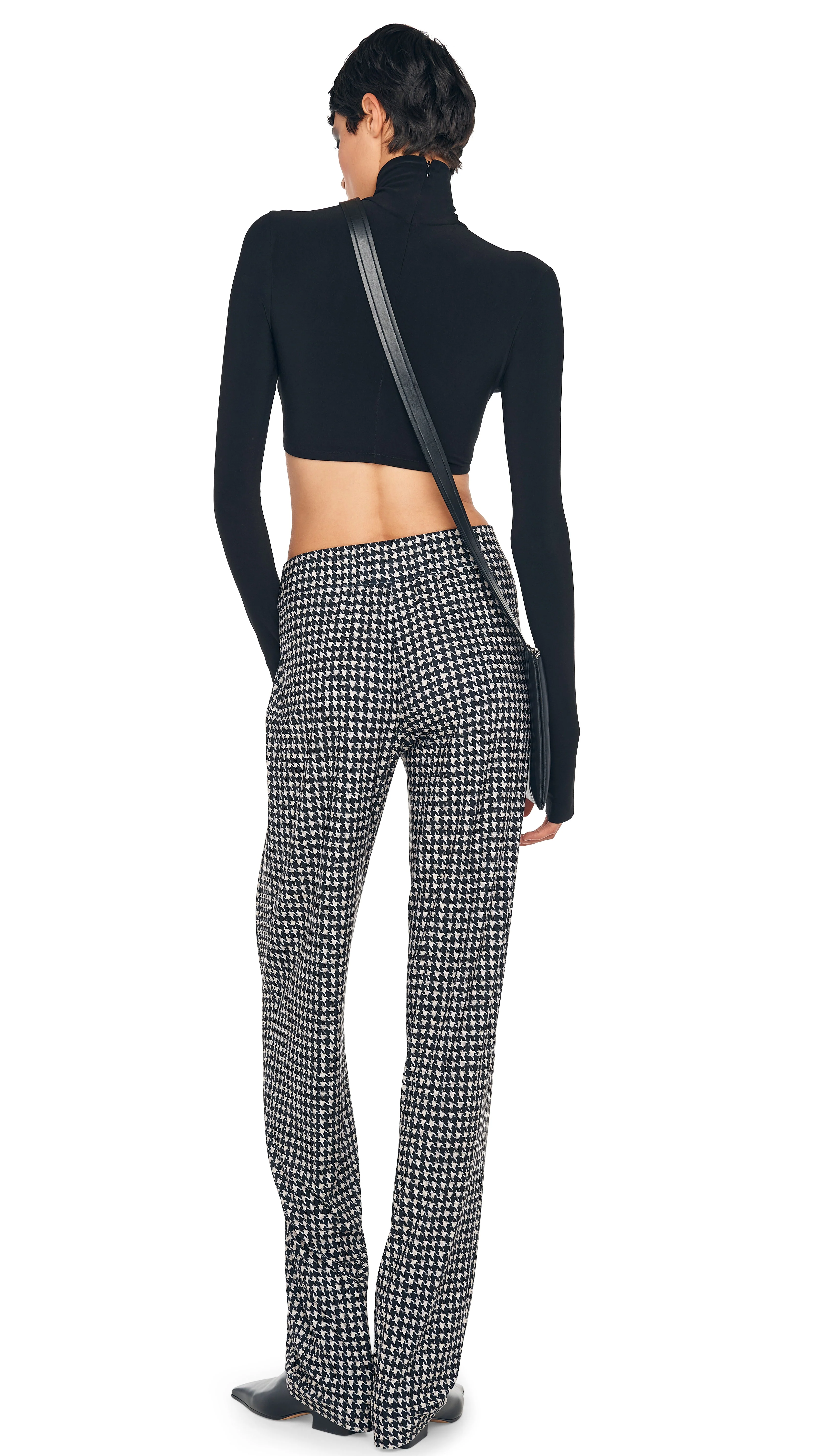 LOW RISE PLEATED TROUSER - Image 3