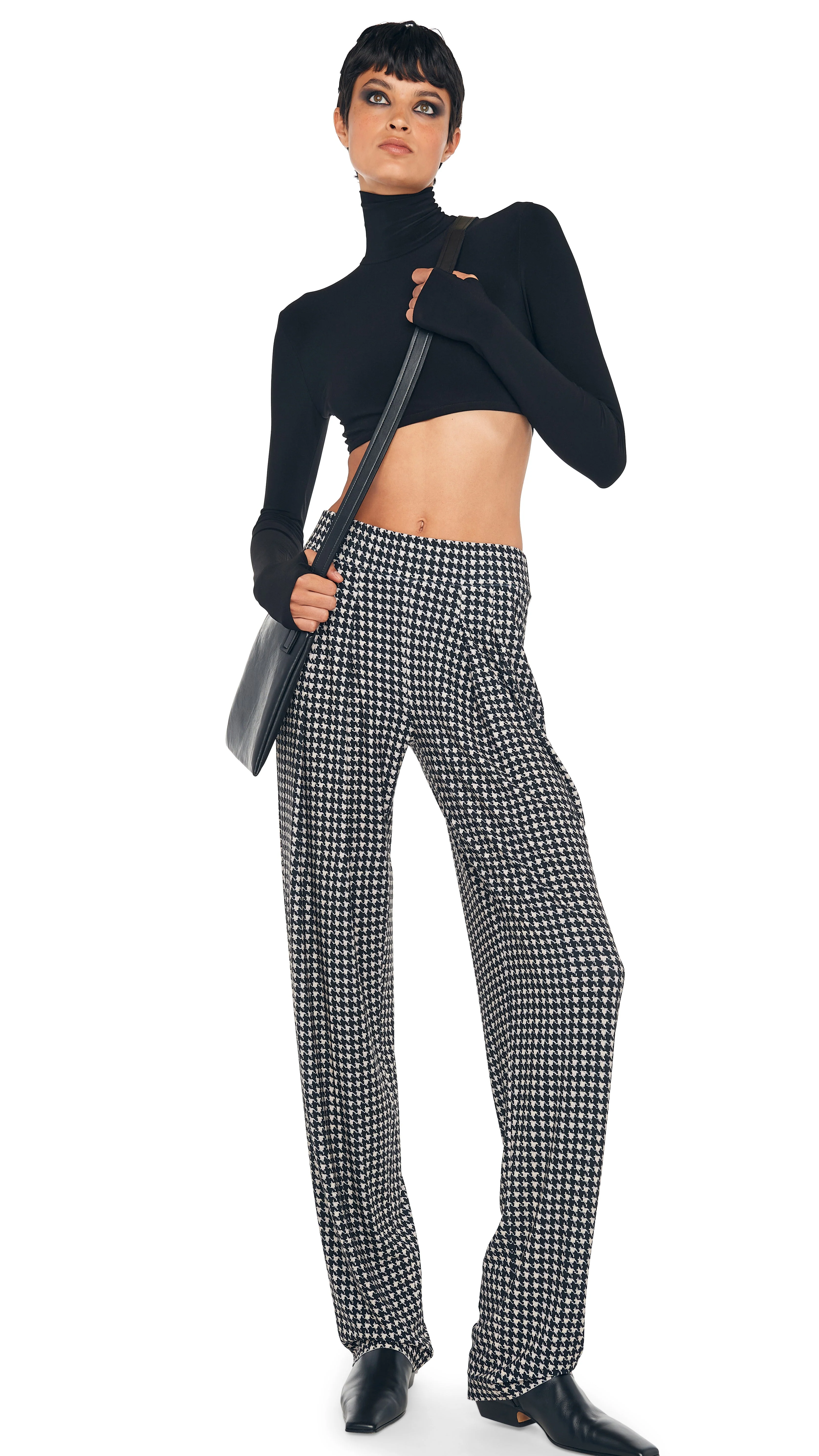 LOW RISE PLEATED TROUSER - Image 5