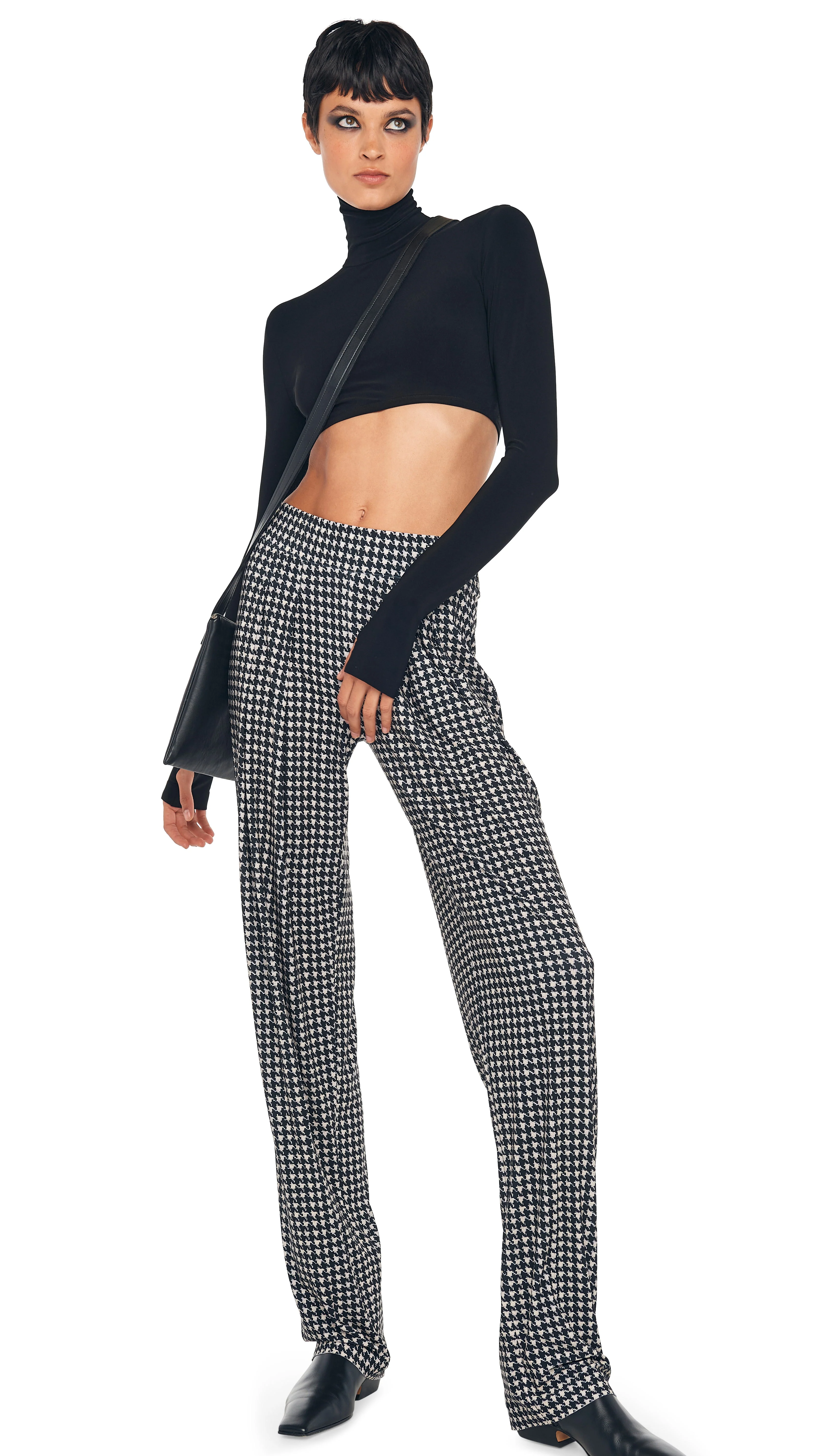 LOW RISE PLEATED TROUSER - Image 6