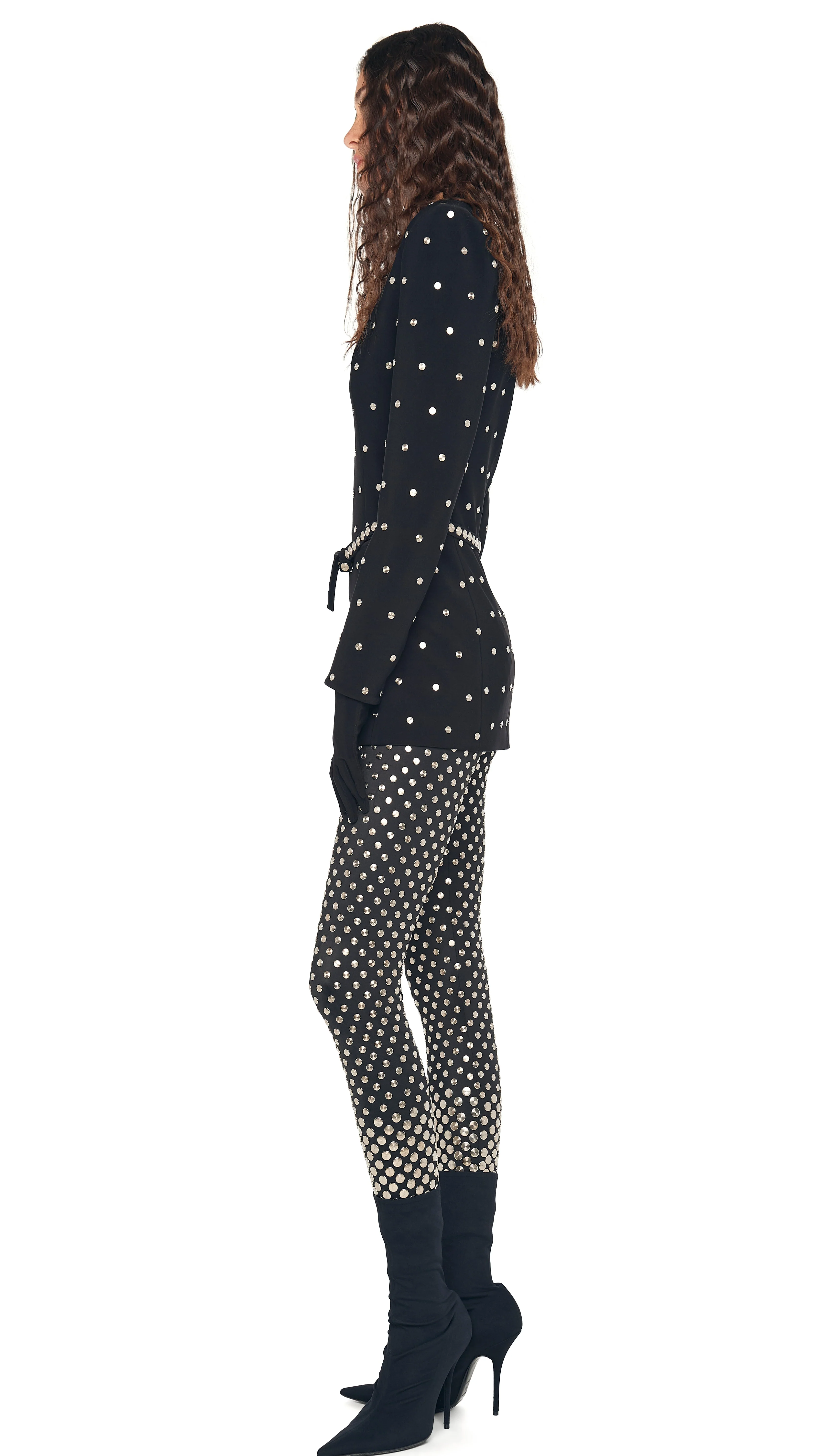 LS V NECK ZIP FRONT JACKET - Image 3