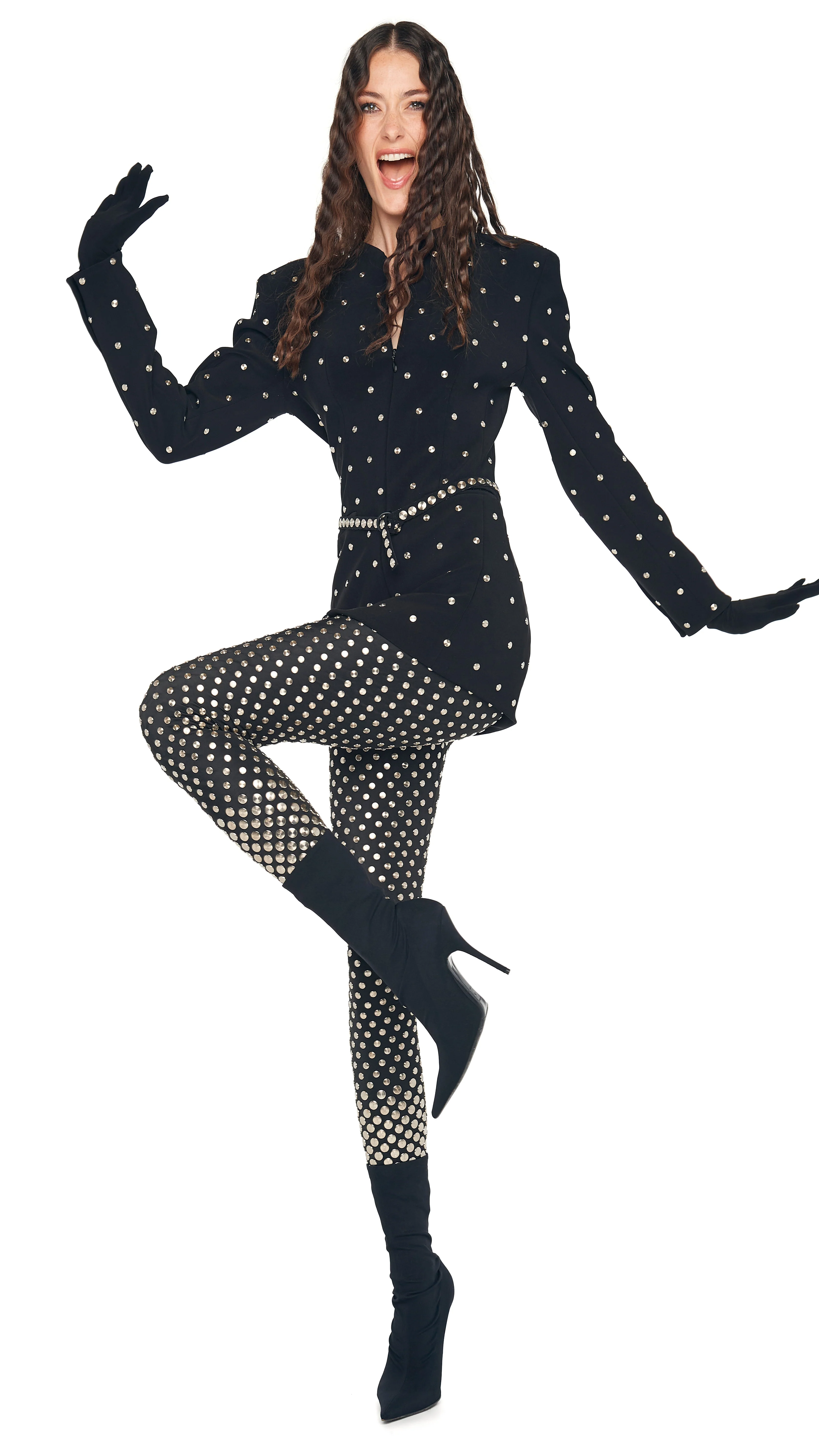 LS V NECK ZIP FRONT JACKET - Image 6