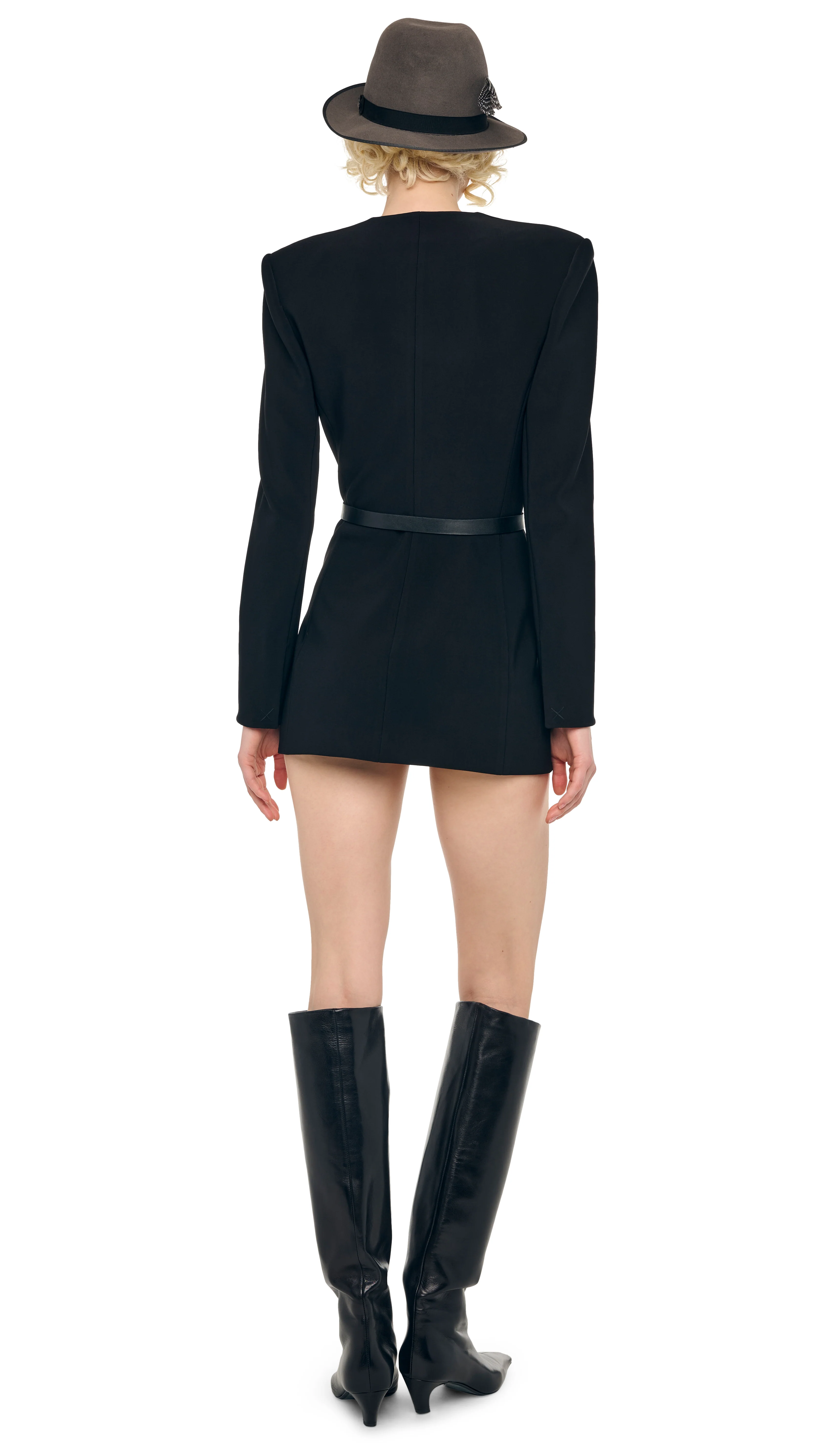 LS V NECK ZIP FRONT JACKET - Image 3