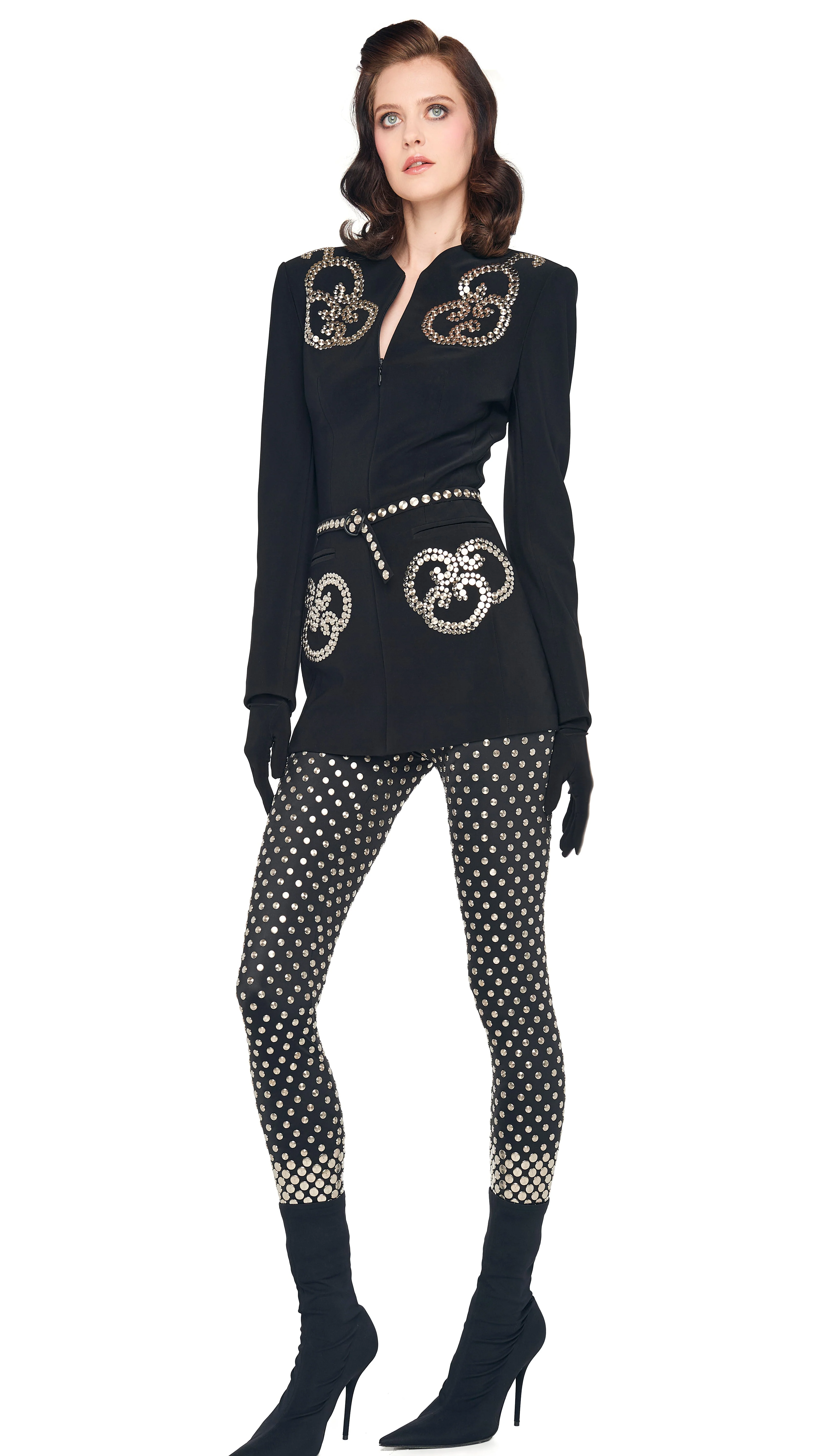 LS V NECK ZIP FRONT JACKET - Image 5