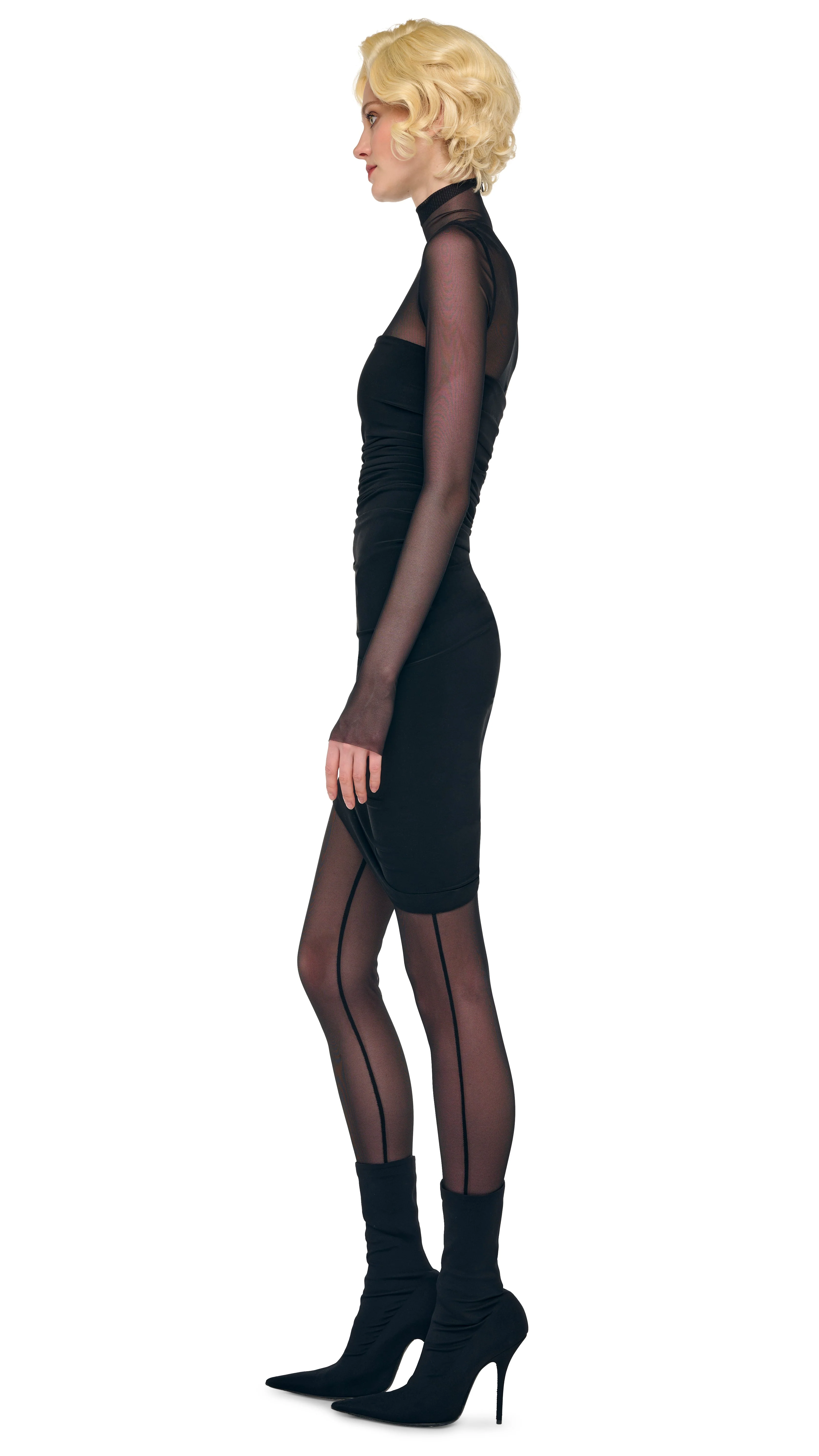 DIANA MINI DRESS W/ CATSUIT - Image 2