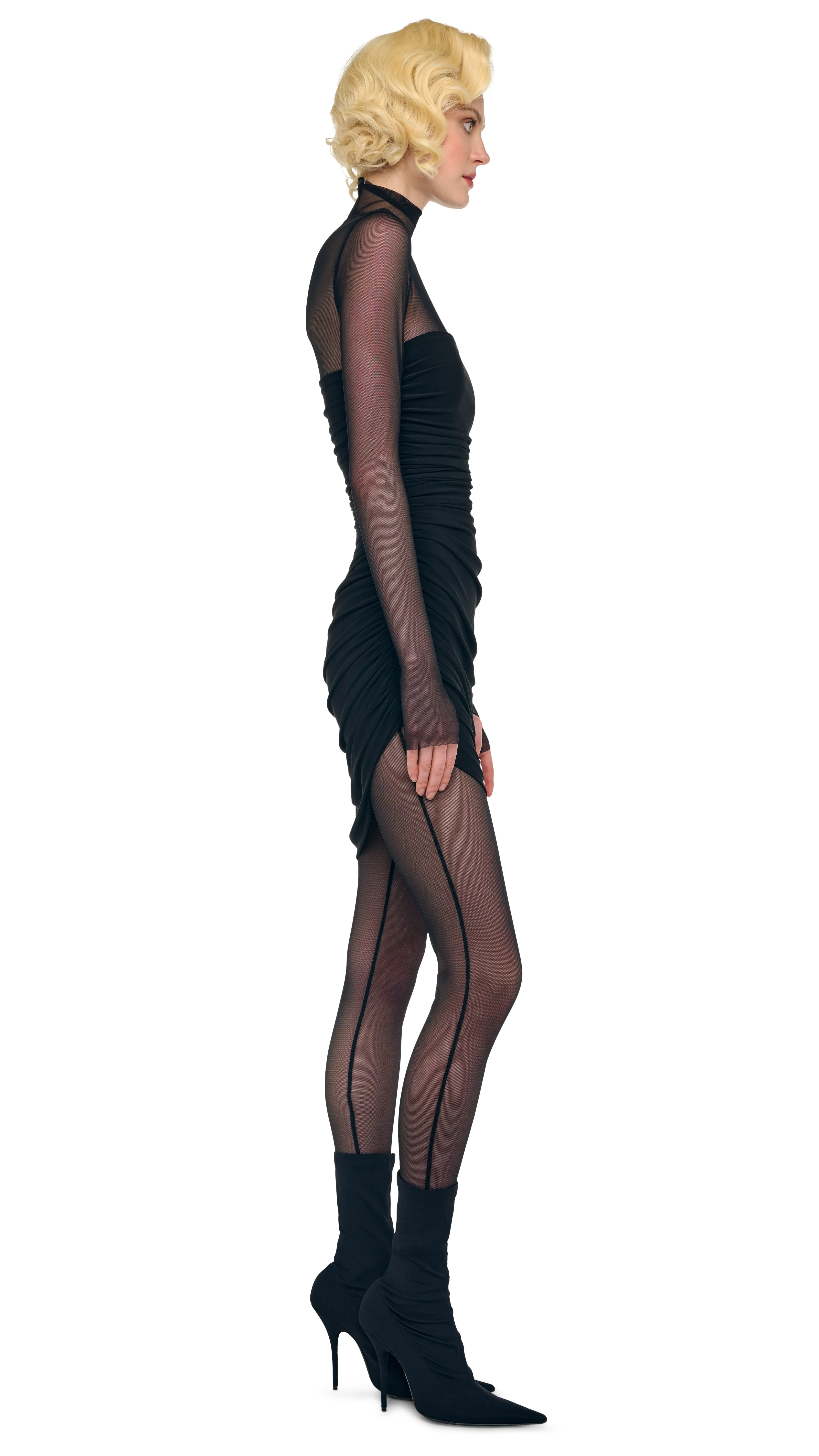 DIANA MINI DRESS W/ CATSUIT - Image 4