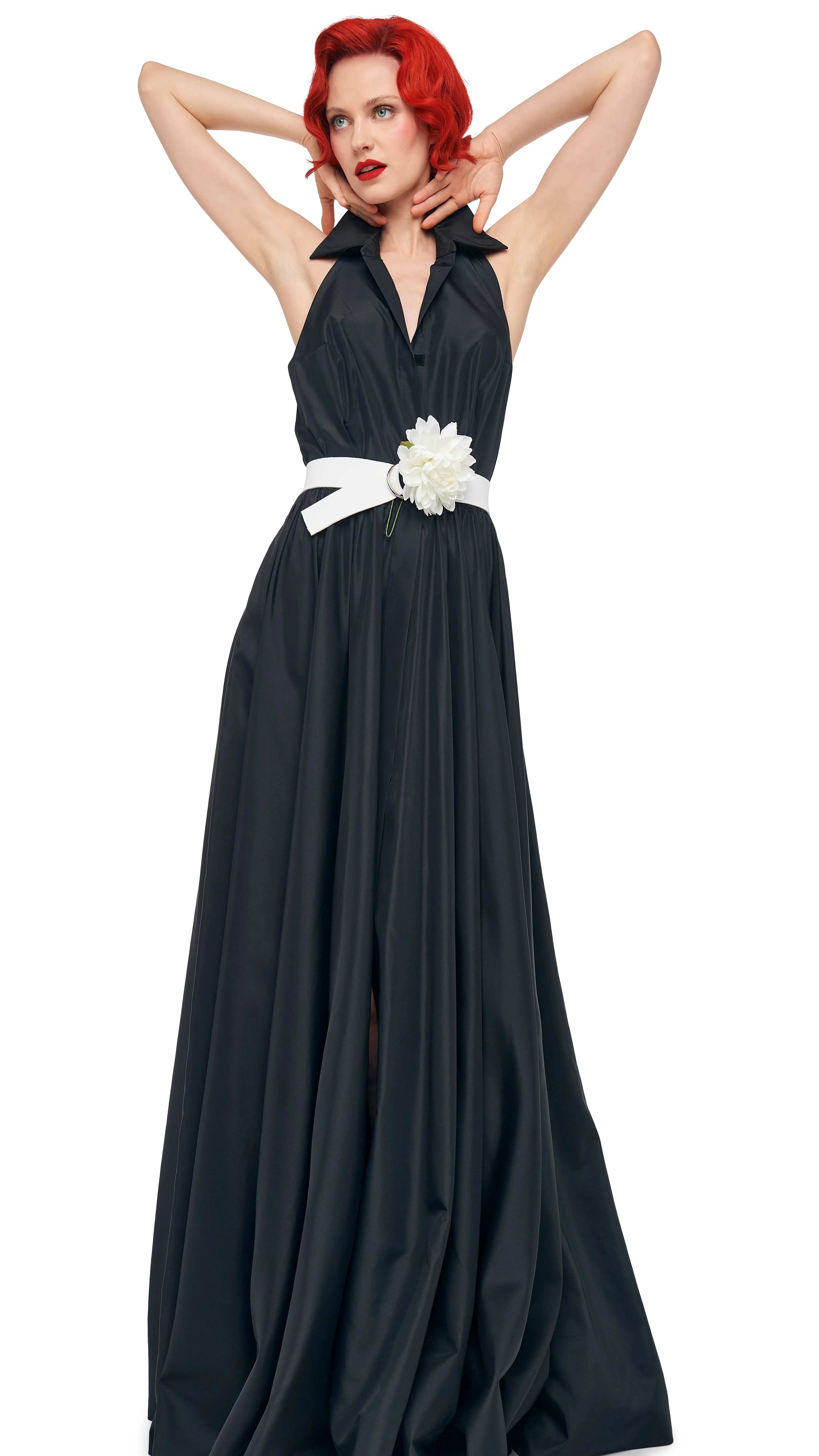 NK HALTER FLARED GOWN - Image 5