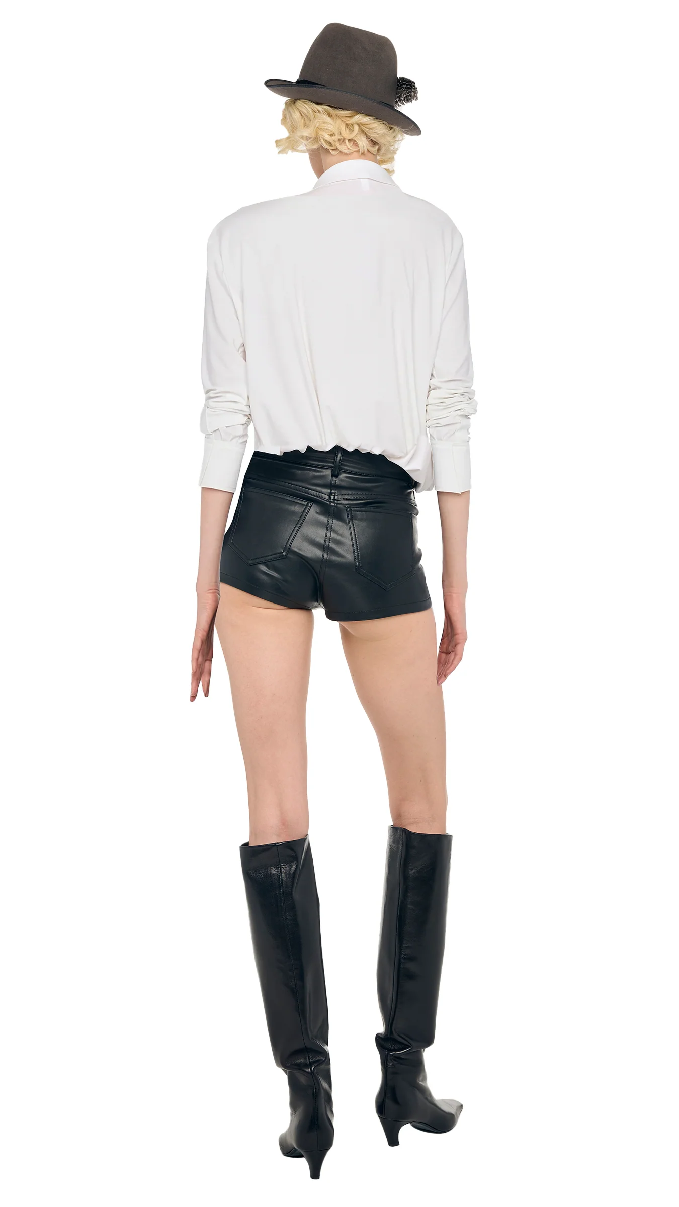 NK SHIRT BODYSUIT W/ COLLAR STAND - Image 3