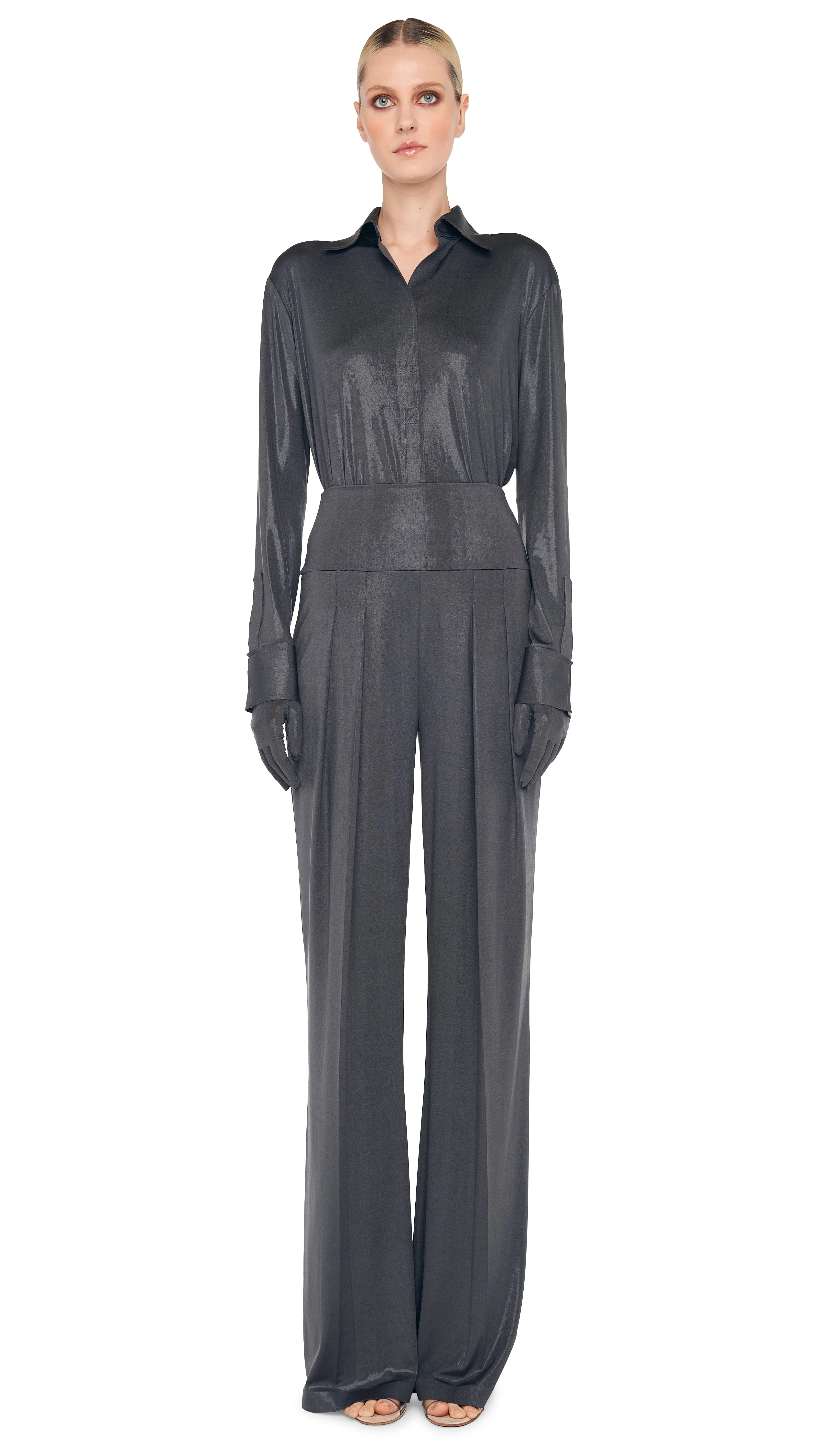 NK SHIRT W/ COLLAR STAND - Image 2