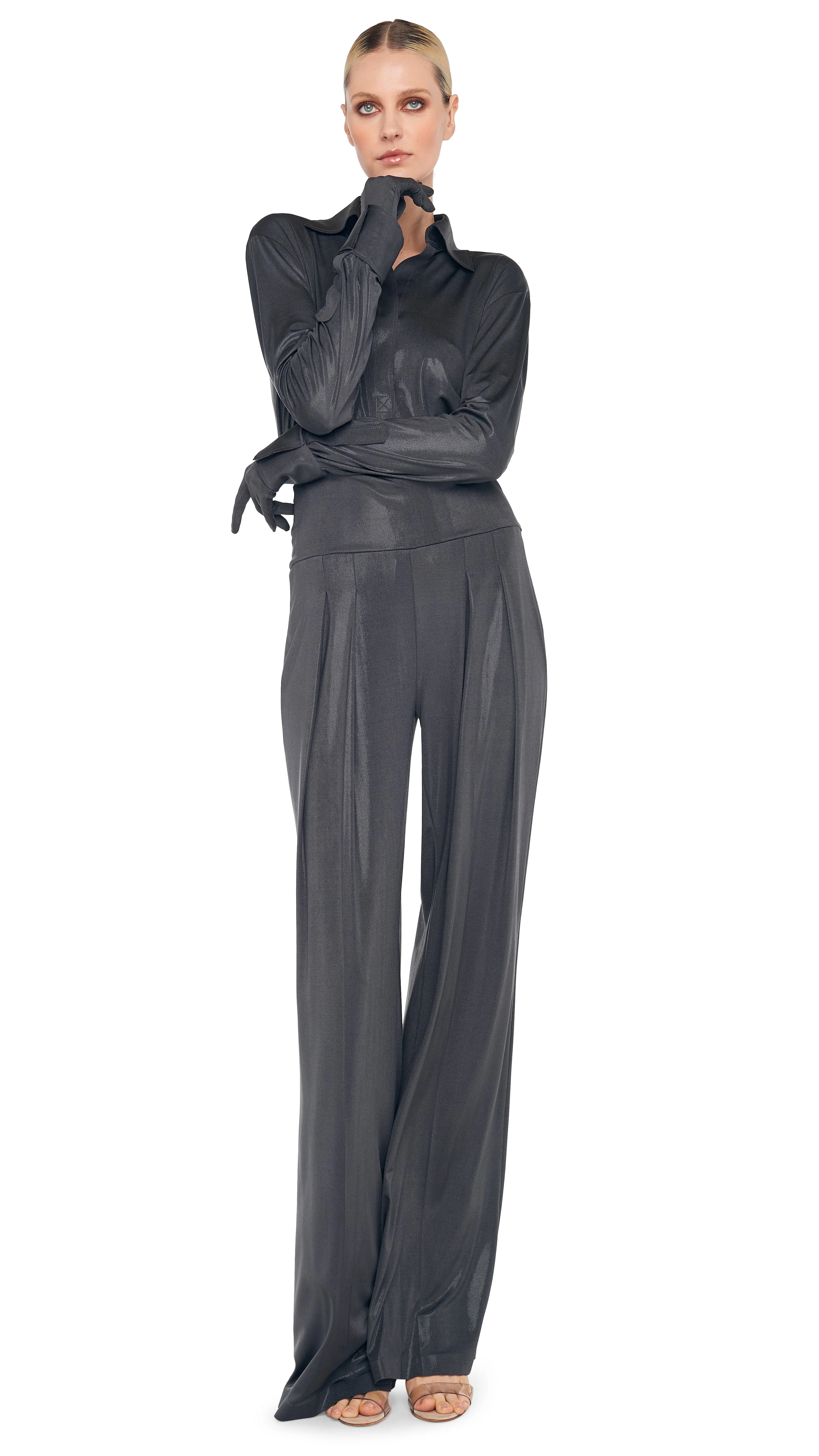 NK SHIRT W/ COLLAR STAND - Image 5