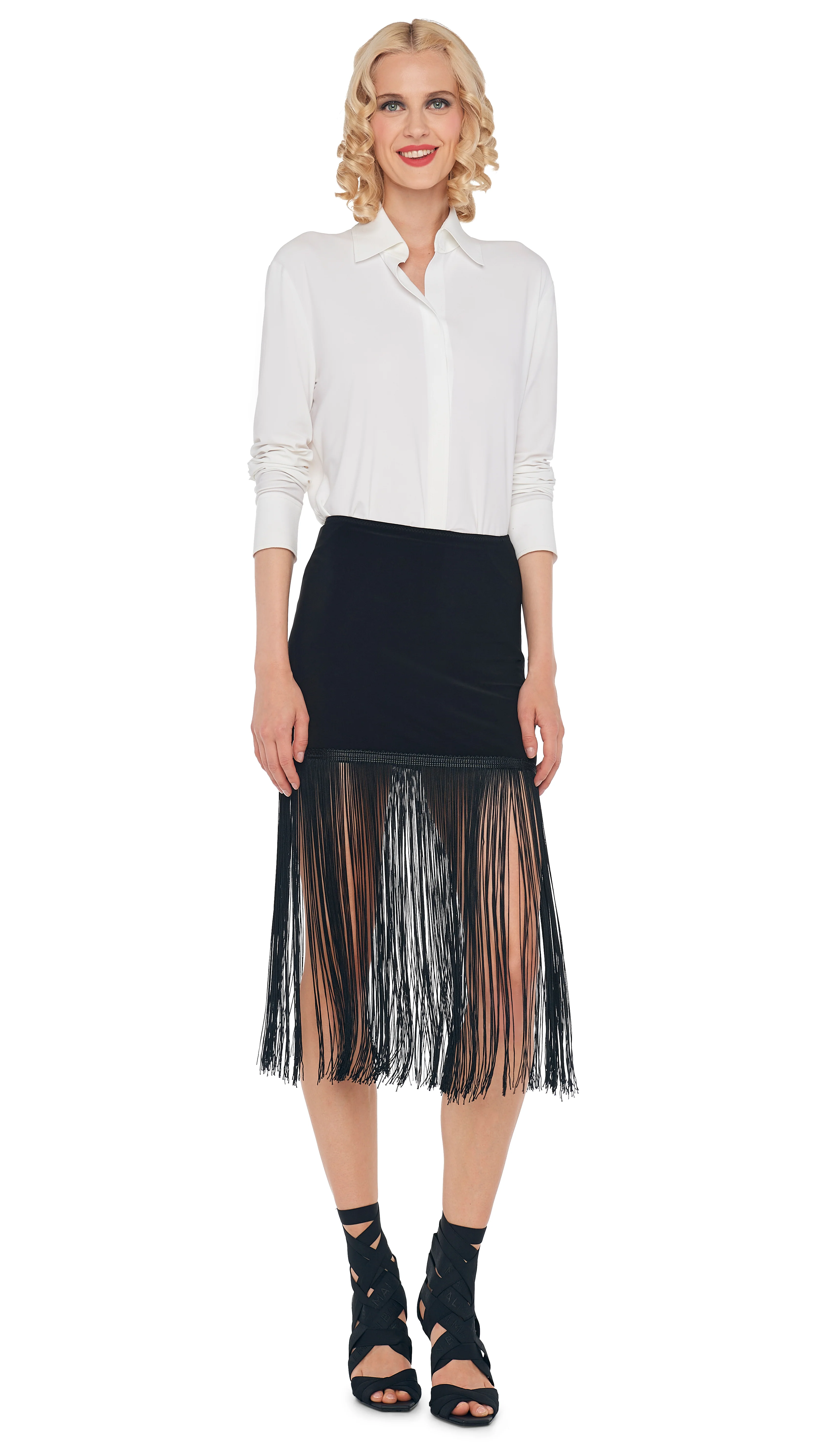 NK SHIRT W/ COLLAR STAND - Image 12