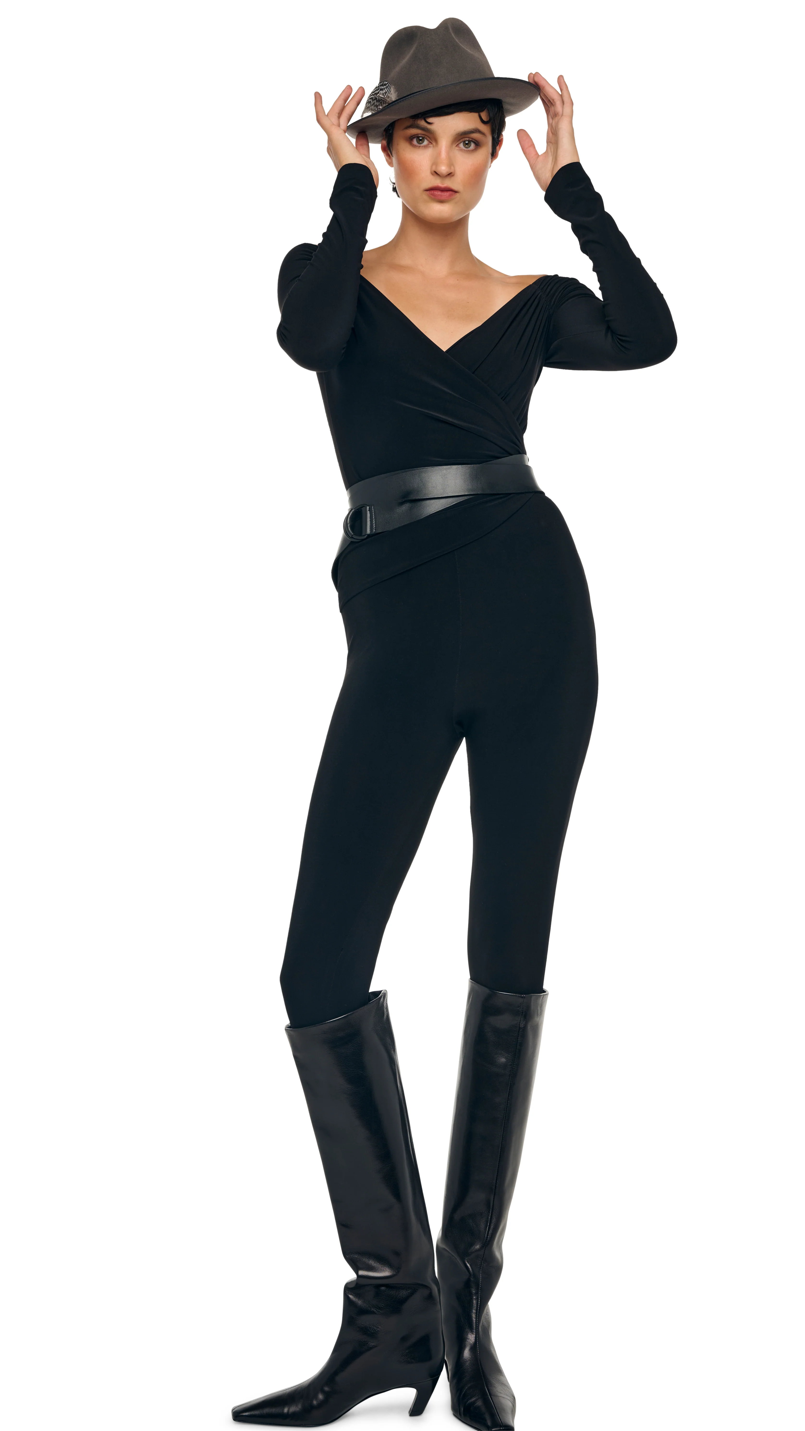 OFF SHOULDER SWEETHEART CATSUIT - Image 4