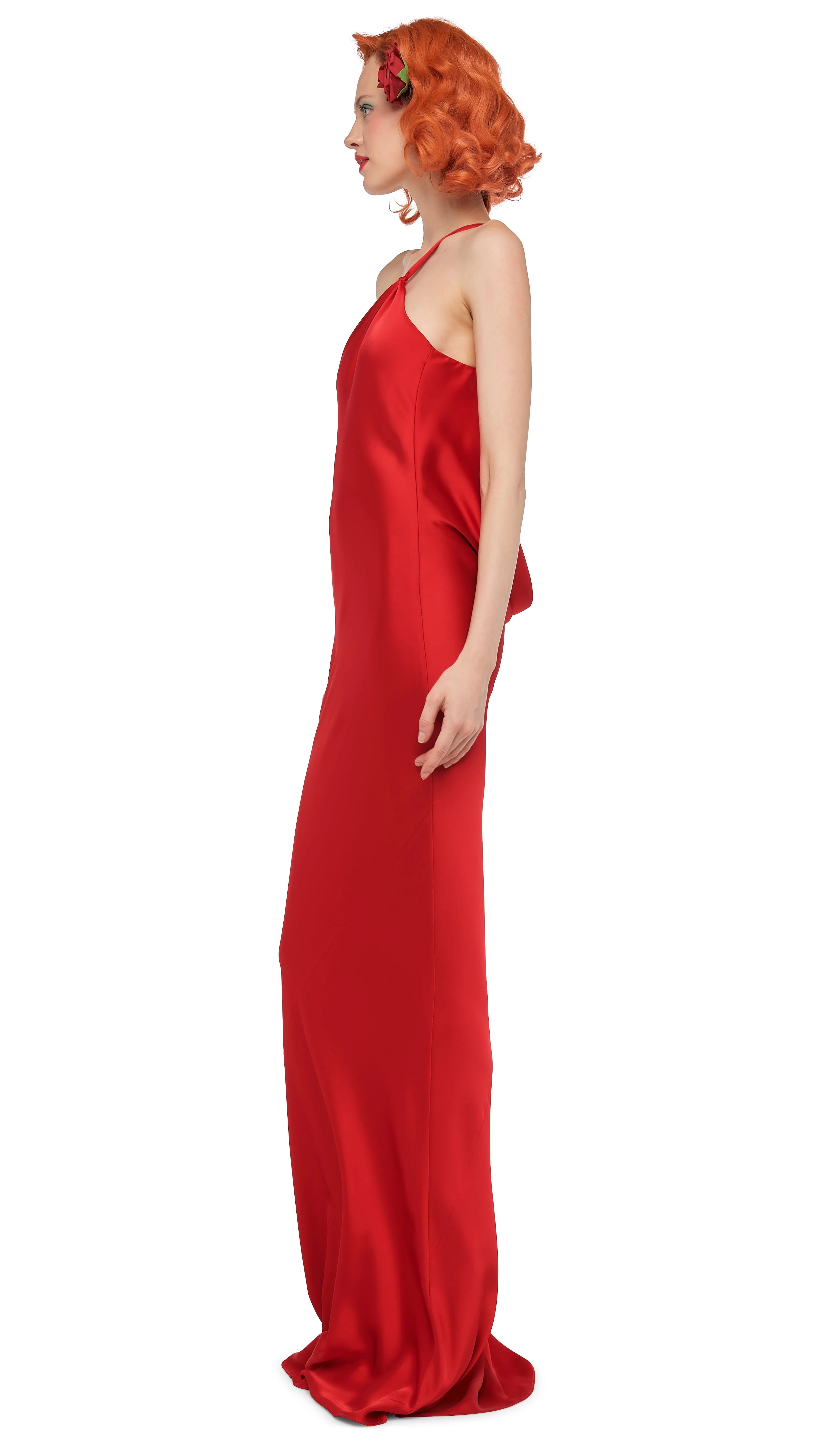 ONE SHOULDER BIAS GOWN - Image 3