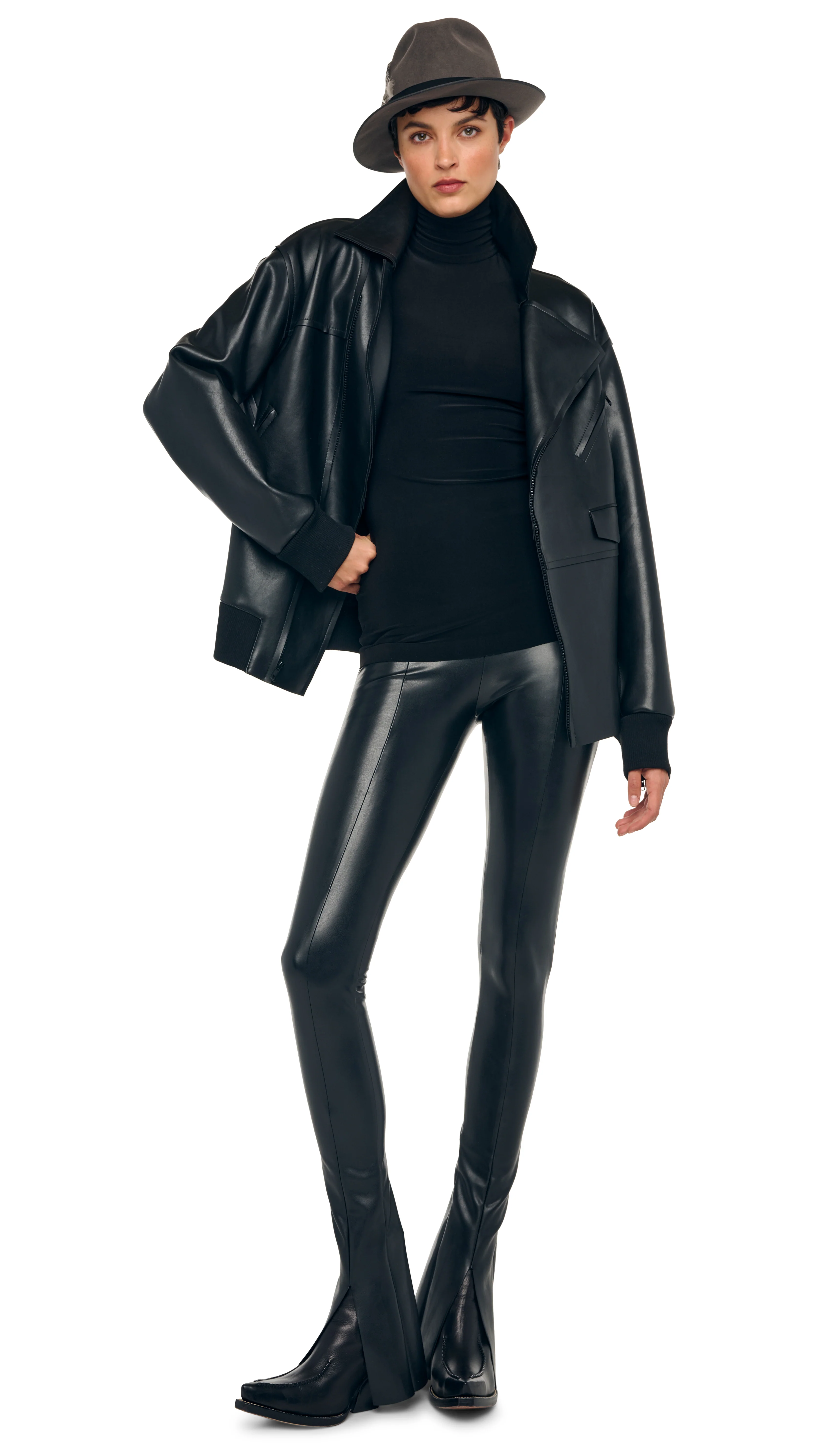 OVERSIZED MOTO JACKET - Image 4