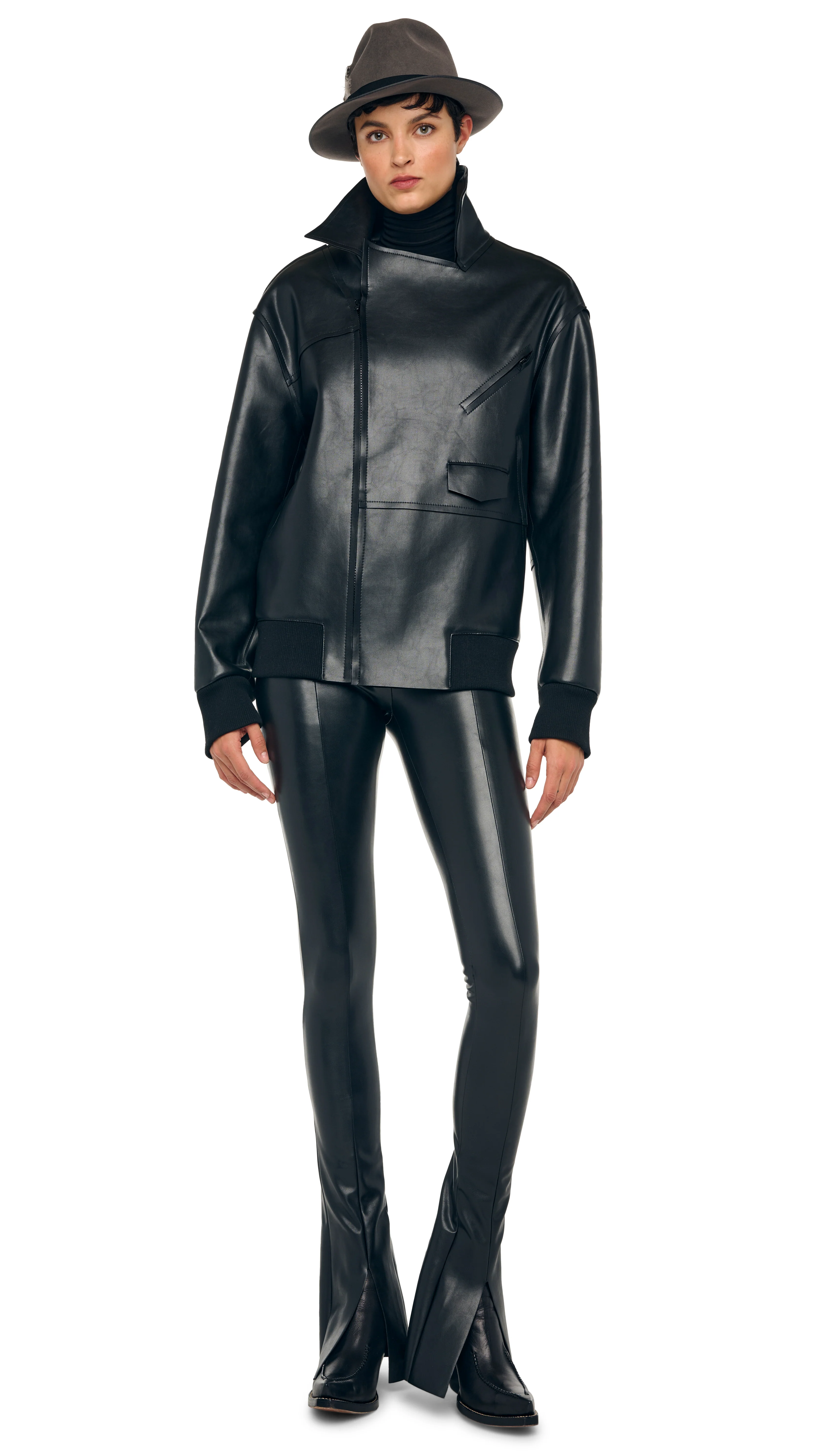 OVERSIZED MOTO JACKET - Image 5