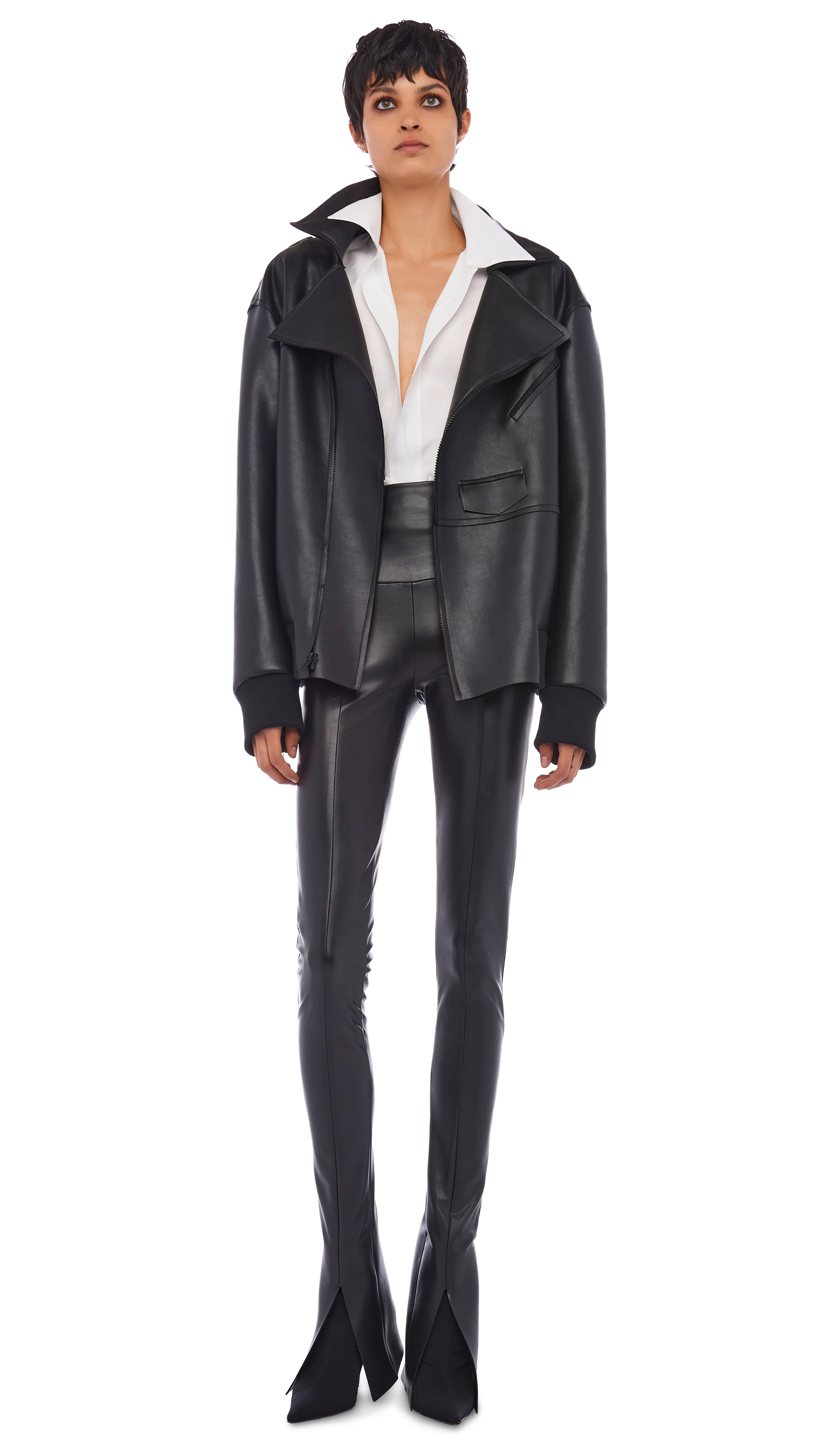 OVERSIZED MOTO JACKET - Image 7