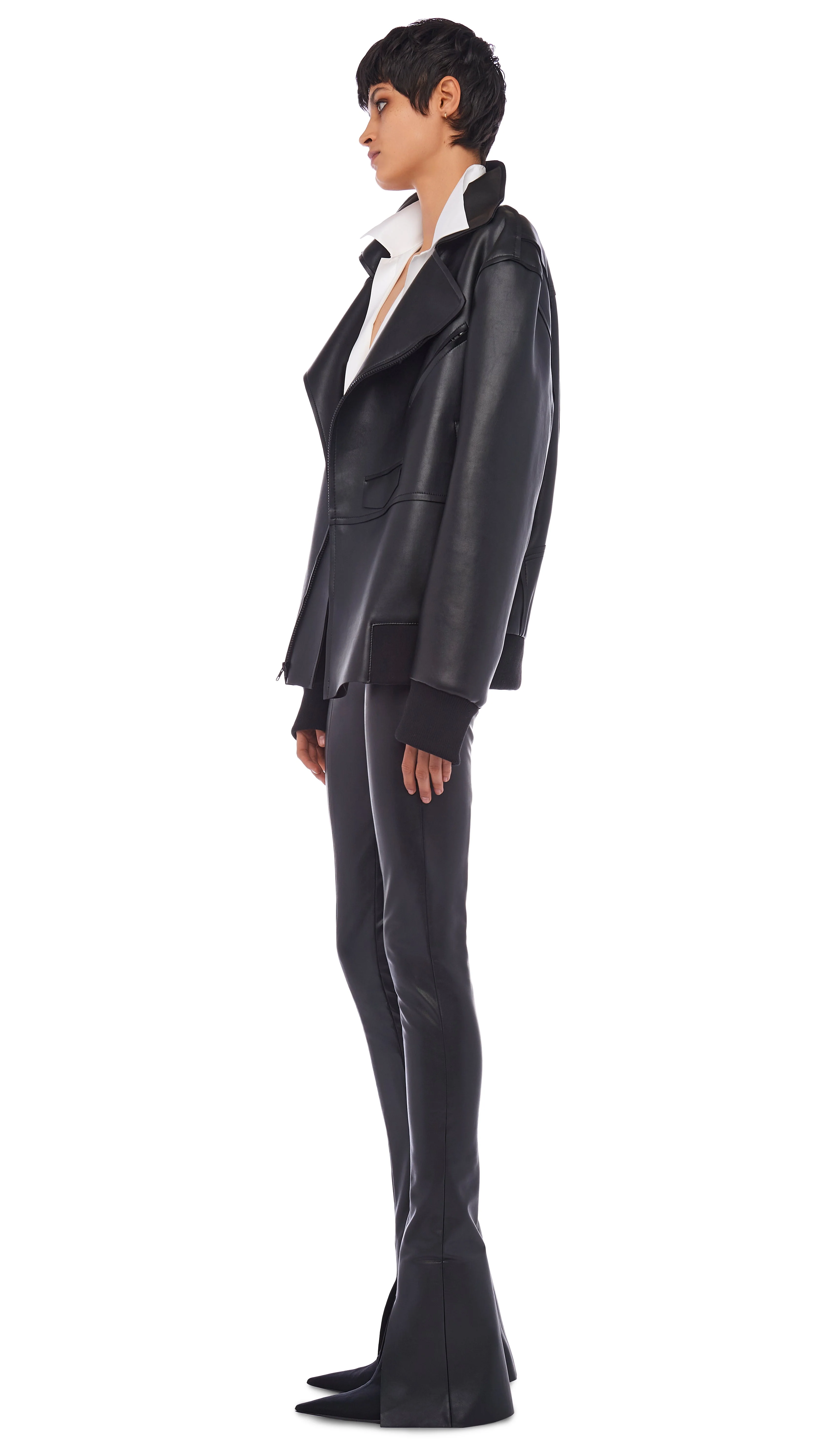 OVERSIZED MOTO JACKET - Image 8