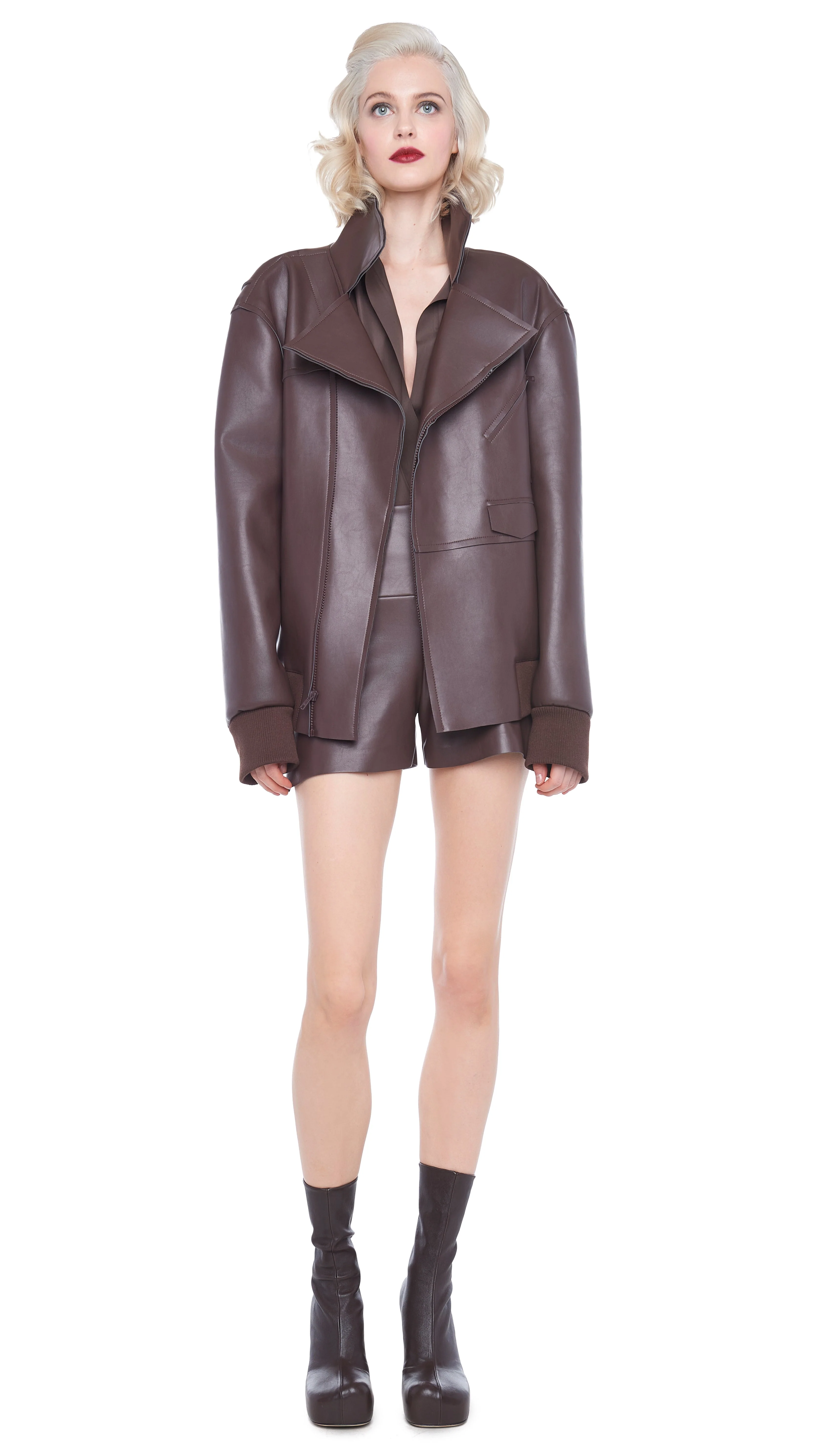 OVERSIZED MOTO JACKET - Image 8