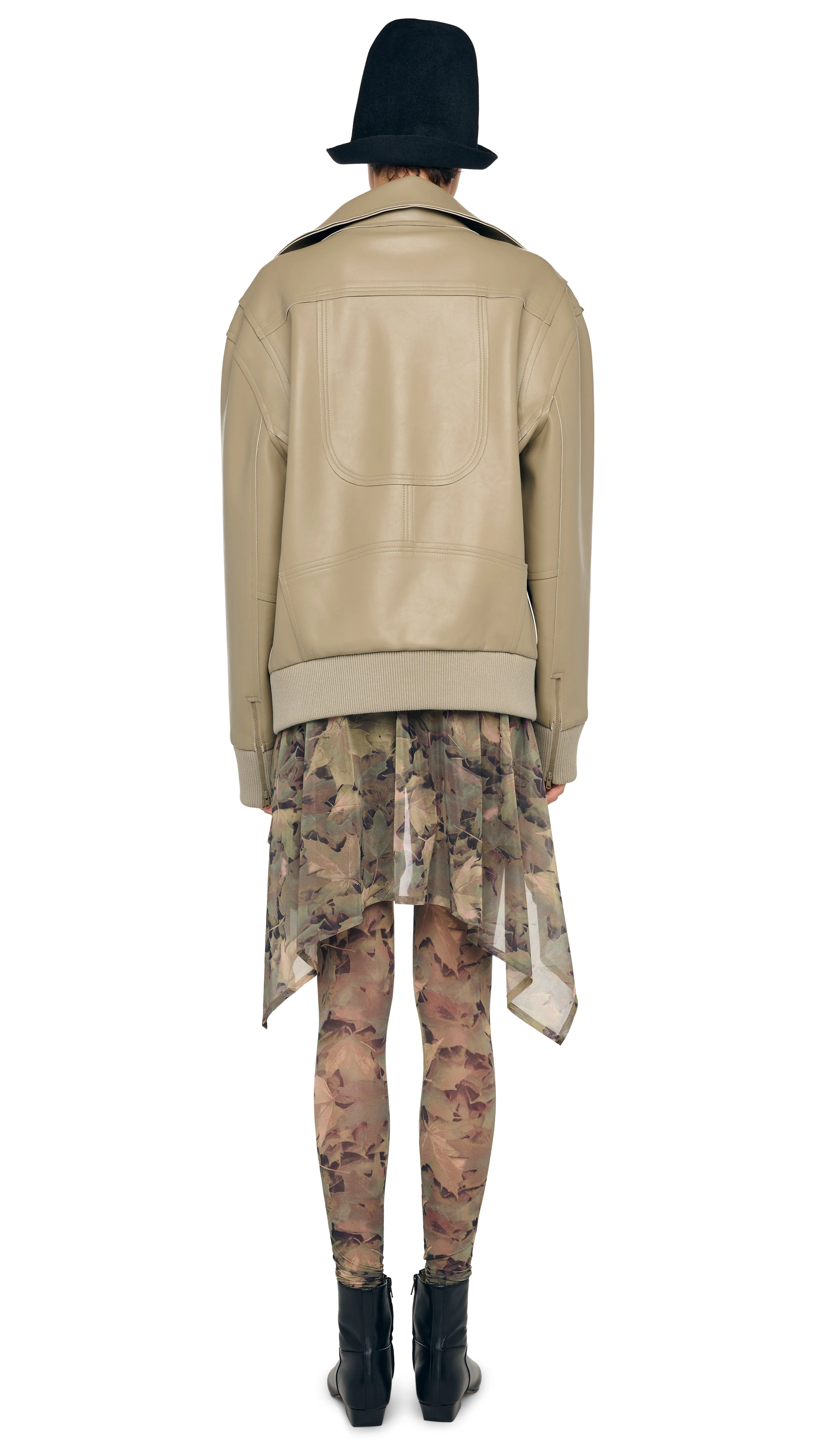 OVERSIZED MOTO JACKET - Image 3