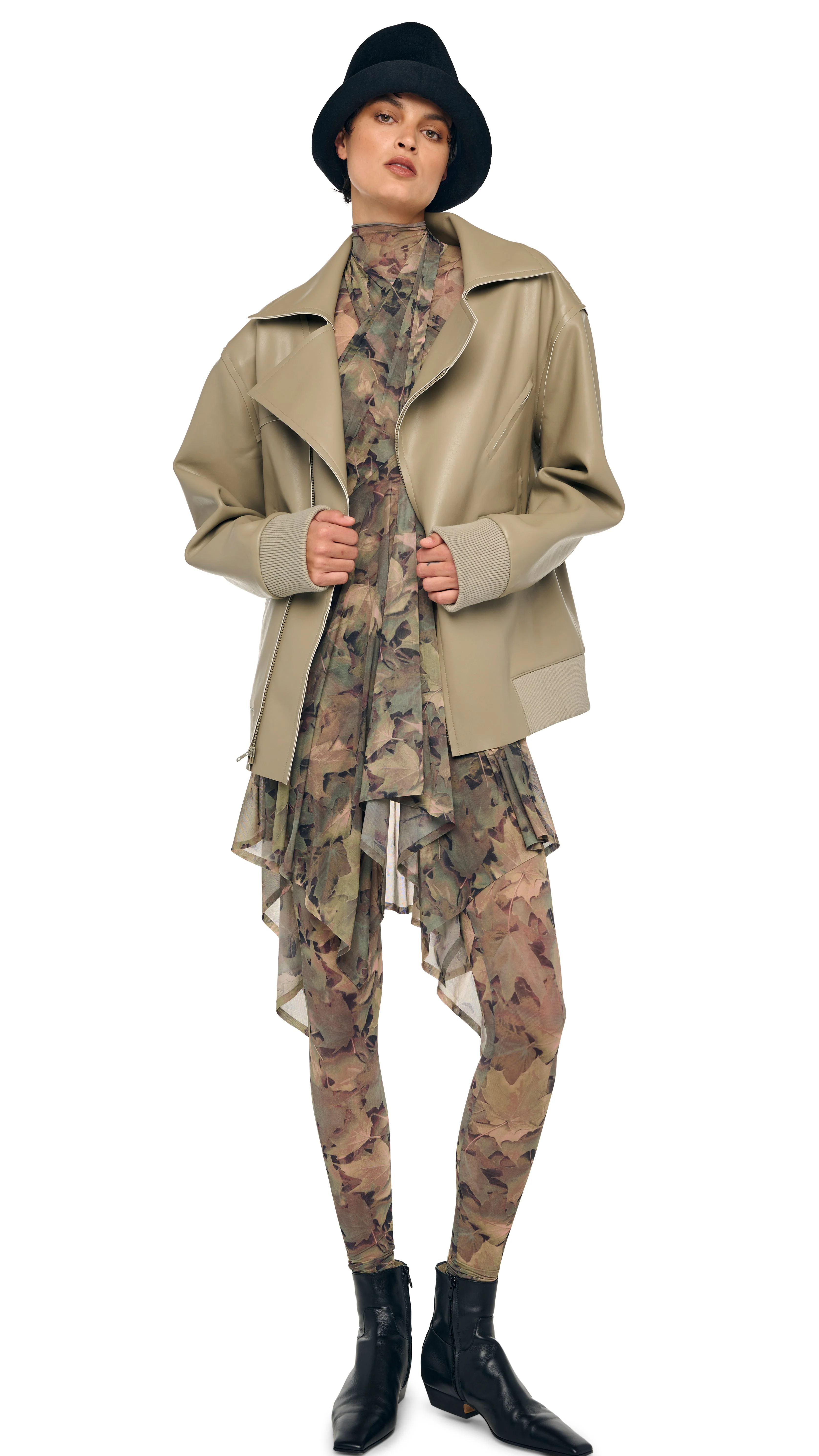 OVERSIZED MOTO JACKET - Image 4