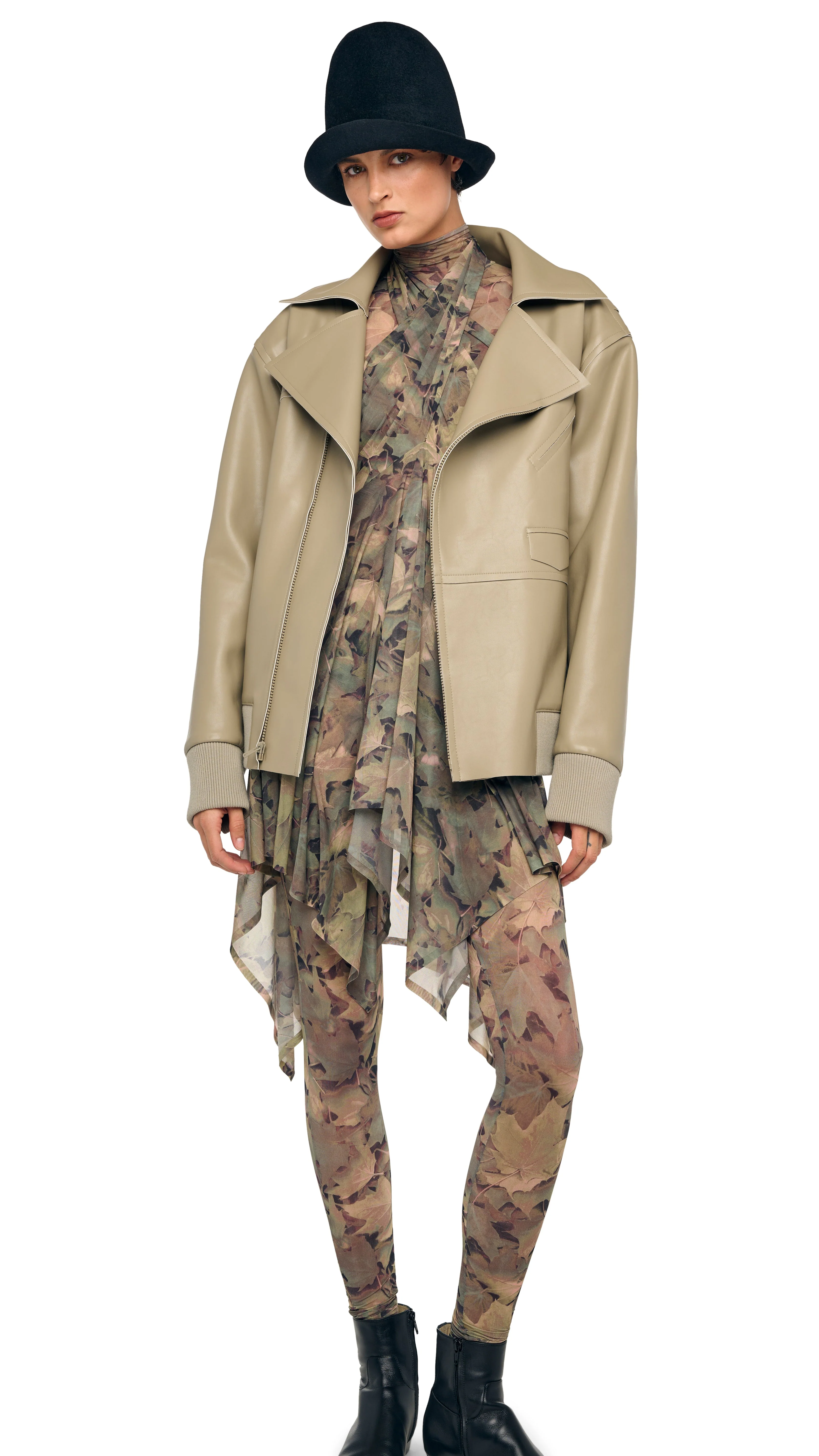 OVERSIZED MOTO JACKET - Image 6