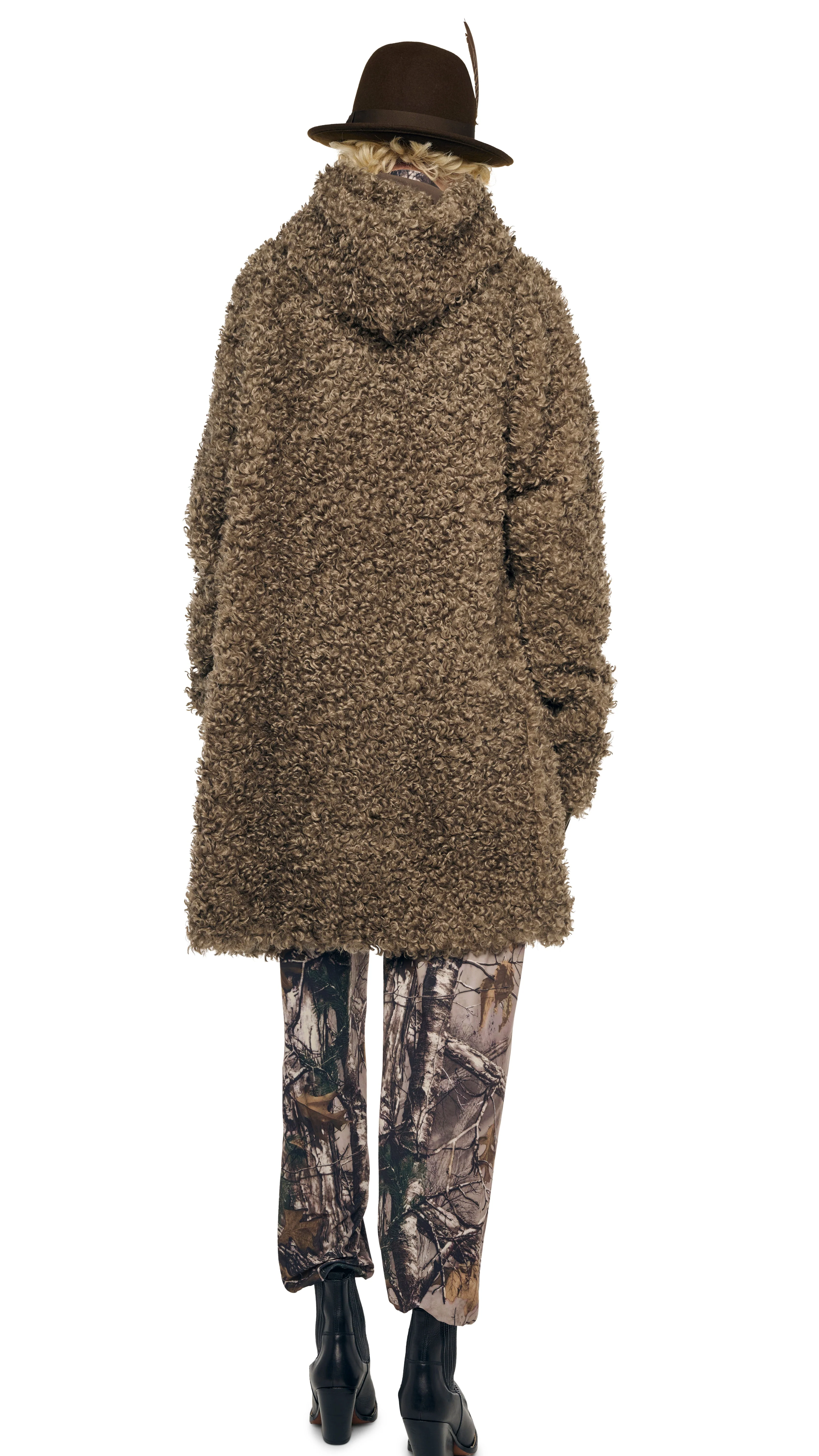 OS RAGLAN SLEEVE ZIP FRONT HOODED JACKET - Image 3