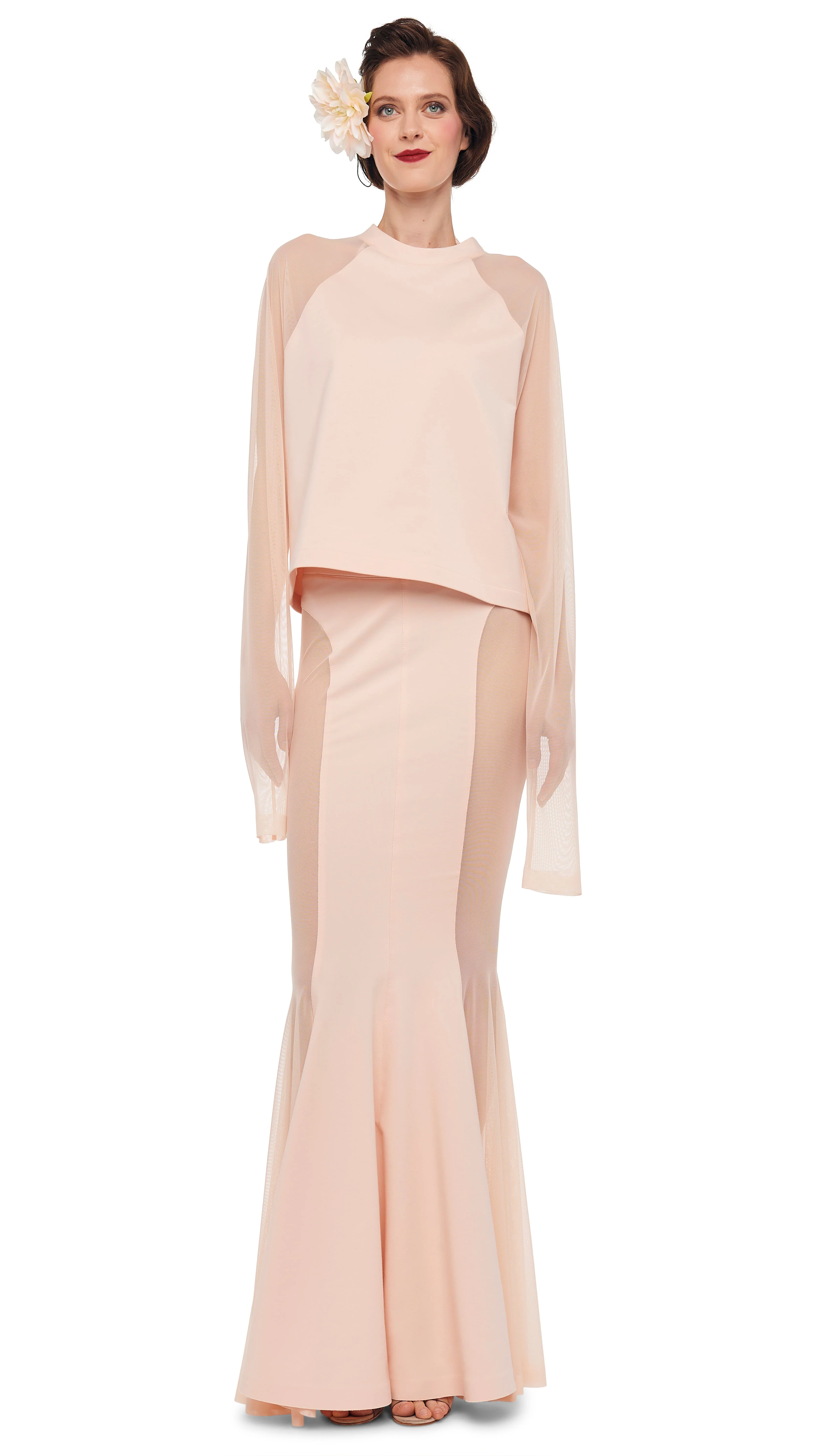 RAGLAN SLEEVE TOP W/ MESH - Image 2