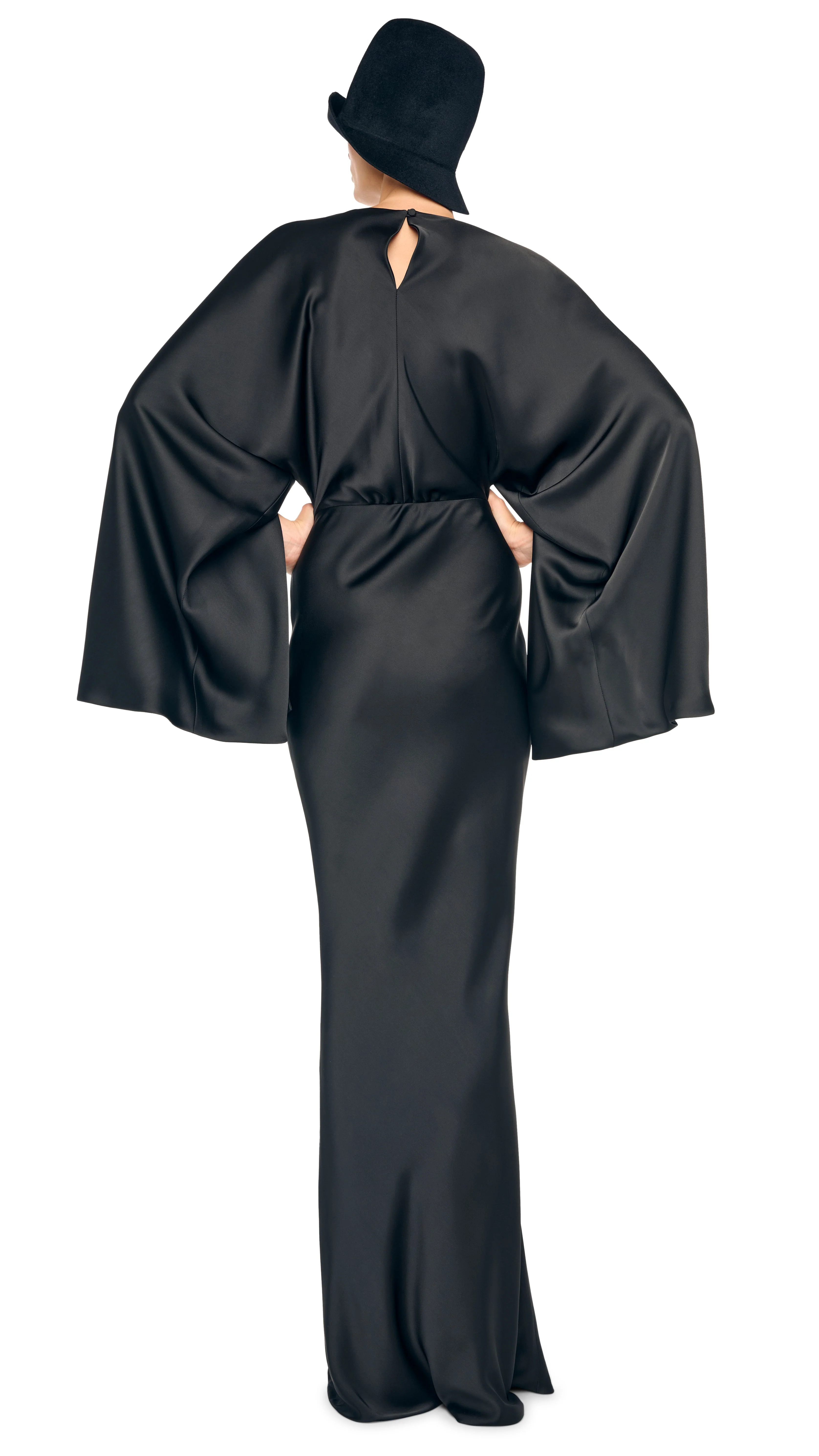 REVERSE OBIE GOWN LONG SLEEVE - Image 3
