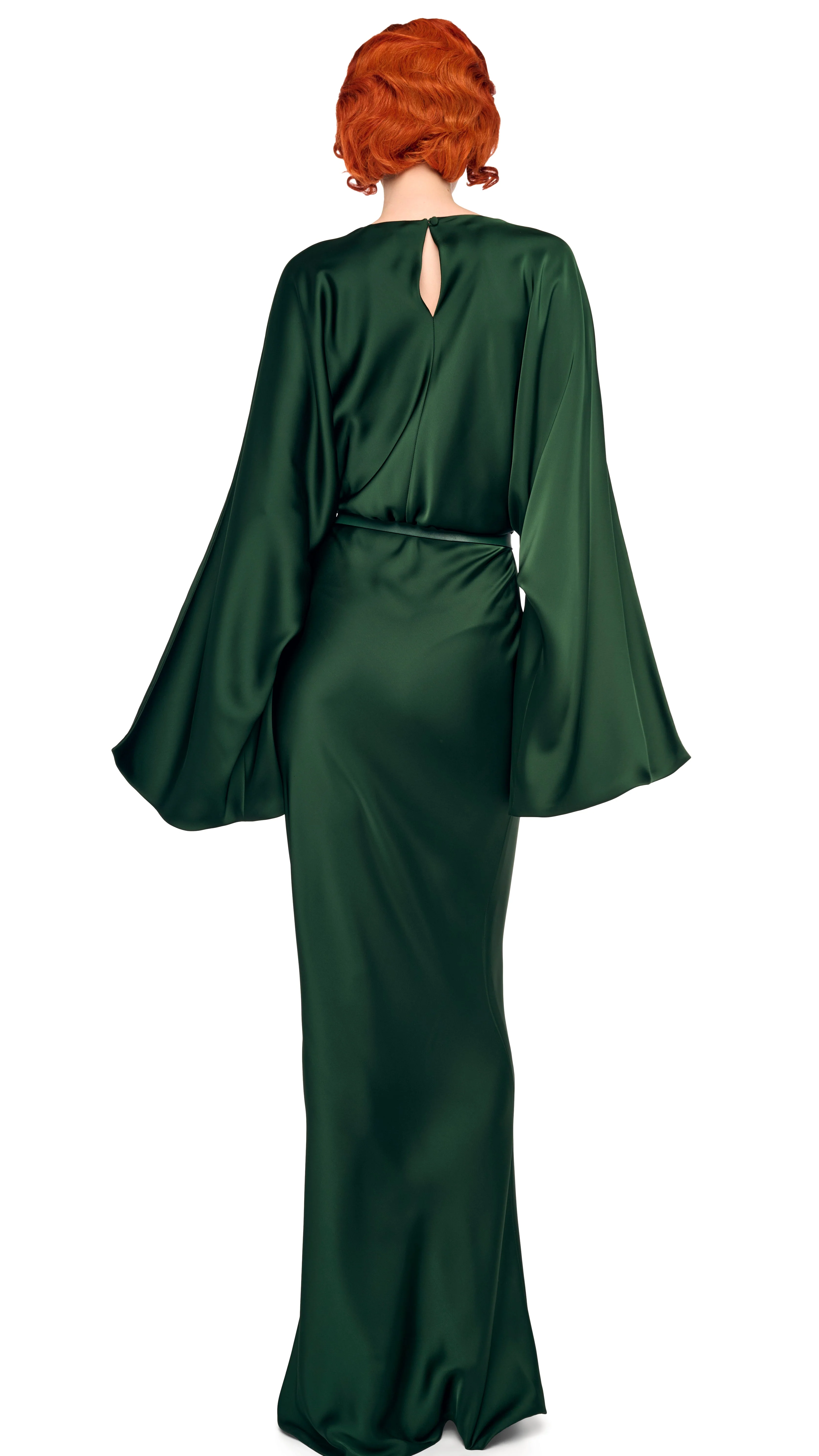 REVERSE OBIE GOWN W/ LONG SLEEVE - Image 3