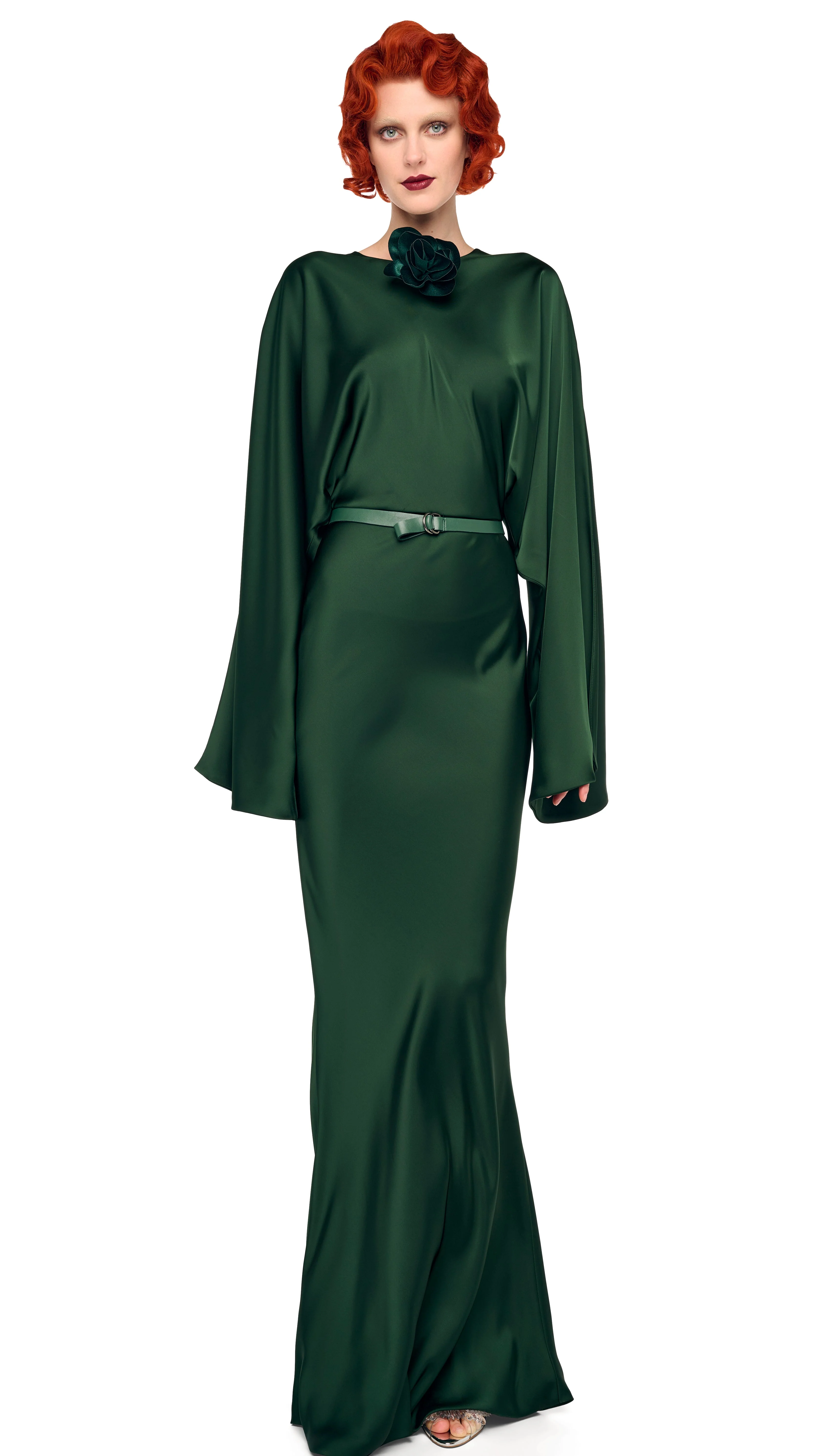REVERSE OBIE GOWN W/ LONG SLEEVE - Image 4