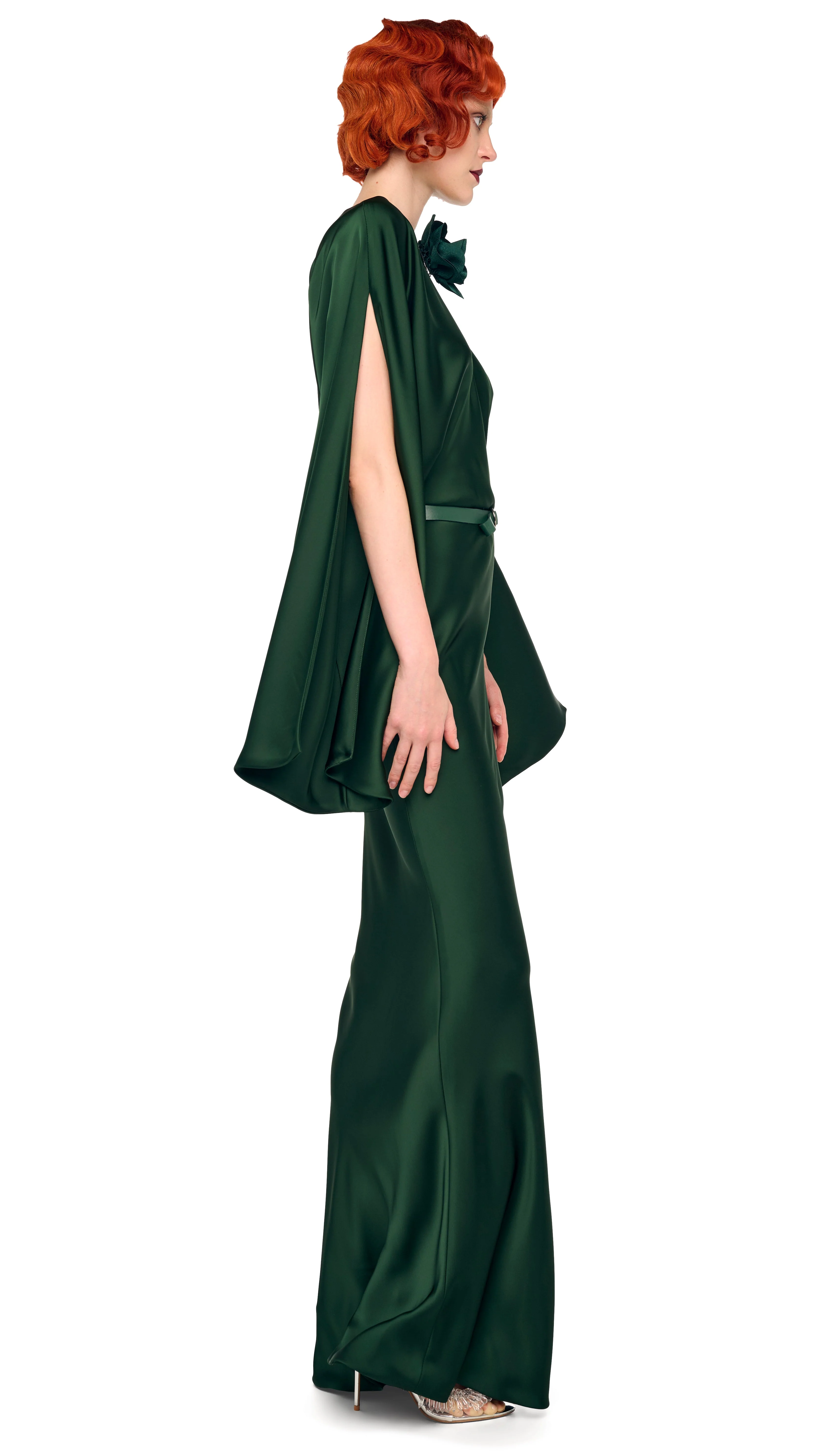 REVERSE OBIE GOWN W/ LONG SLEEVE - Image 5