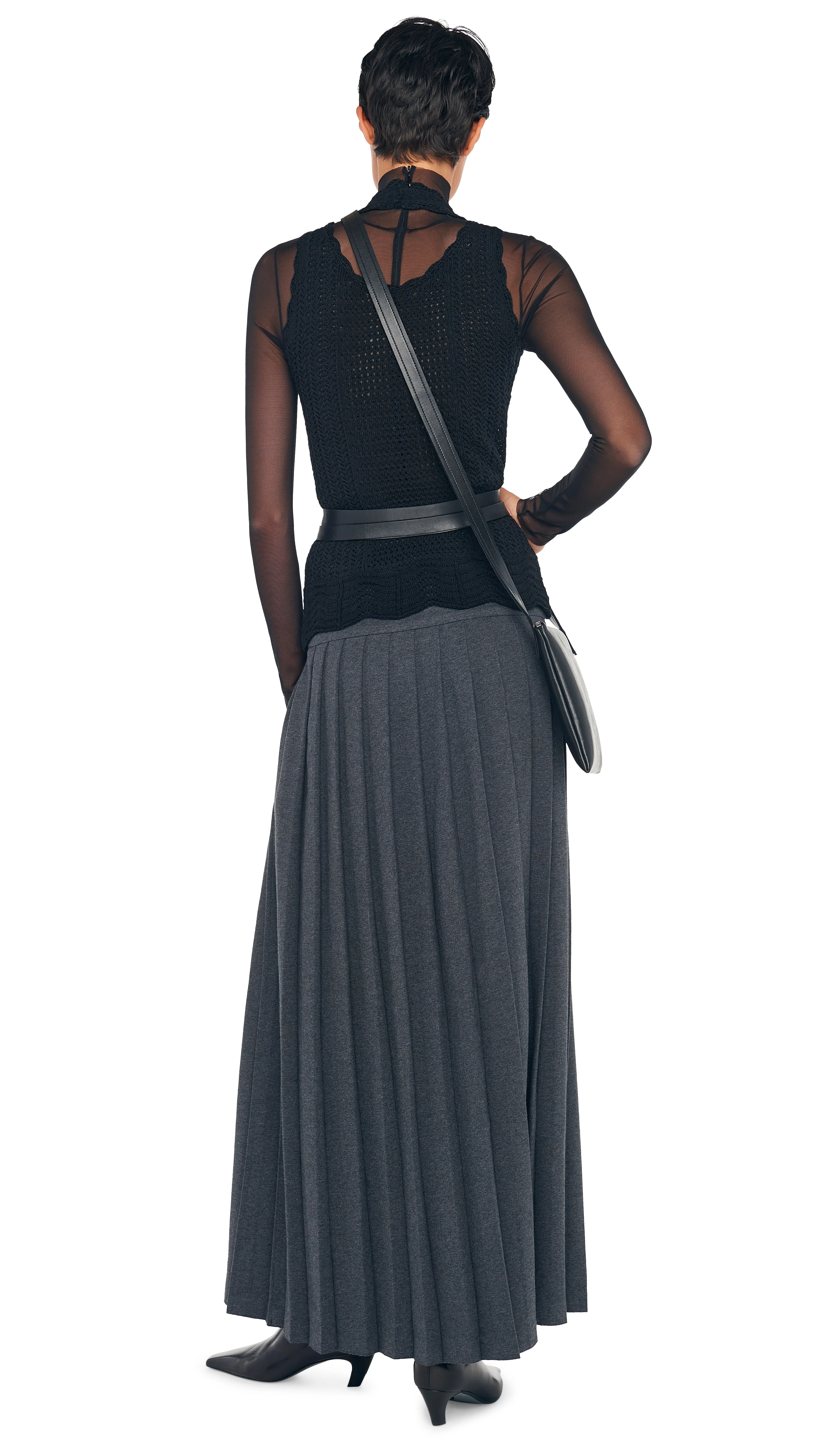 SCOOP NECK TANK CROCHET TOP - Image 4