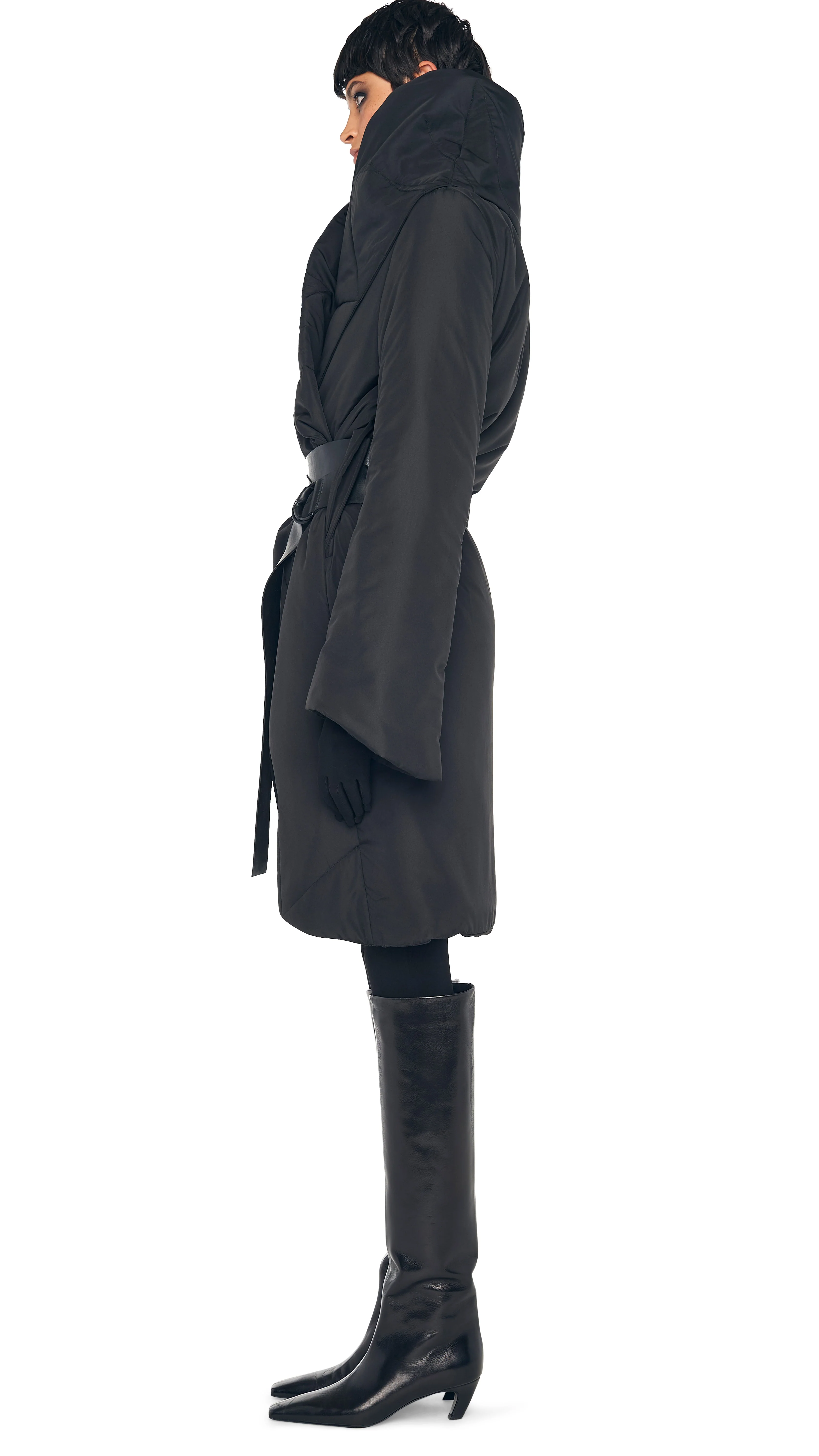 SHAWL COLLAR COAT - Image 10