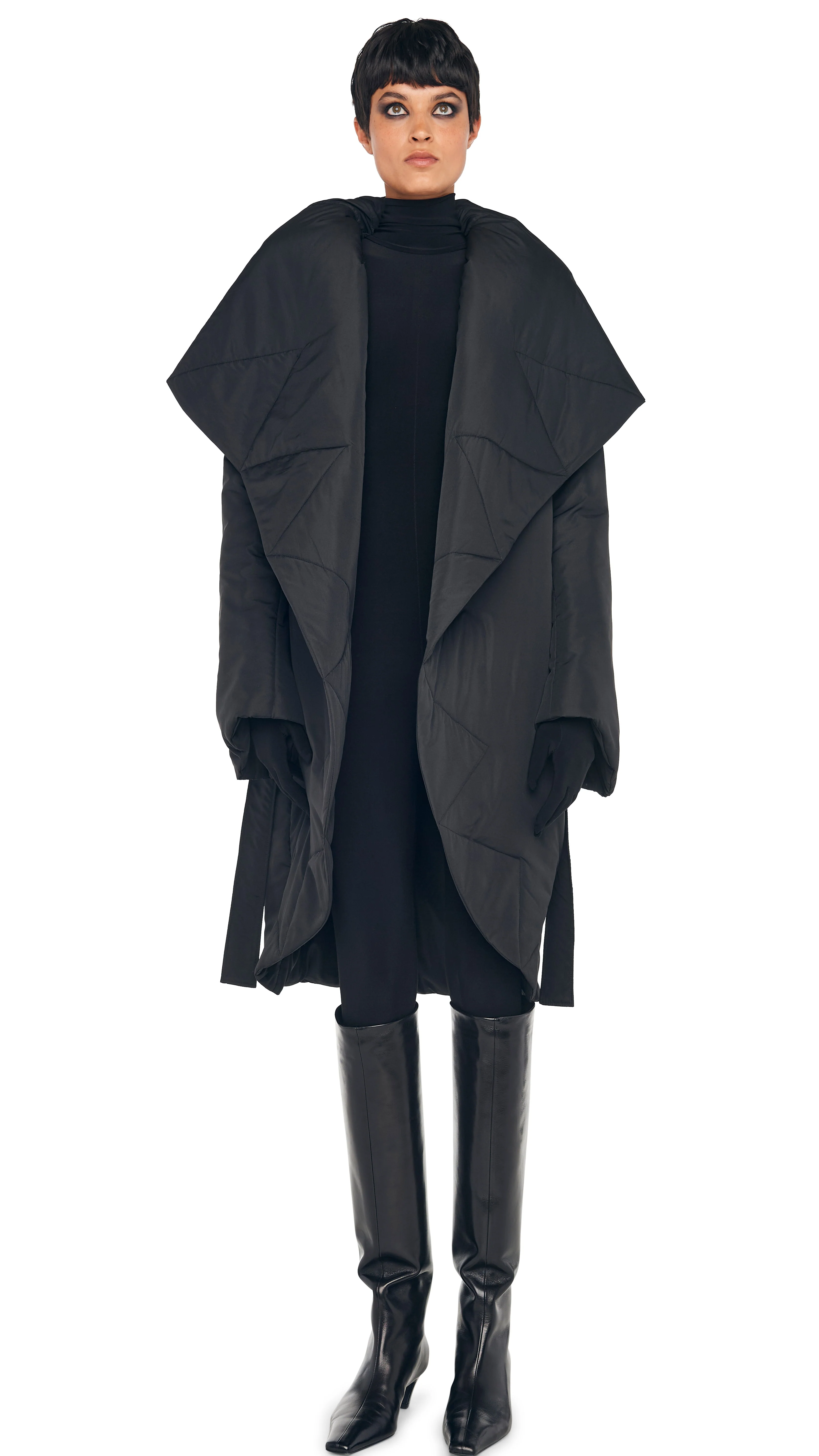 SHAWL COLLAR COAT - Image 2