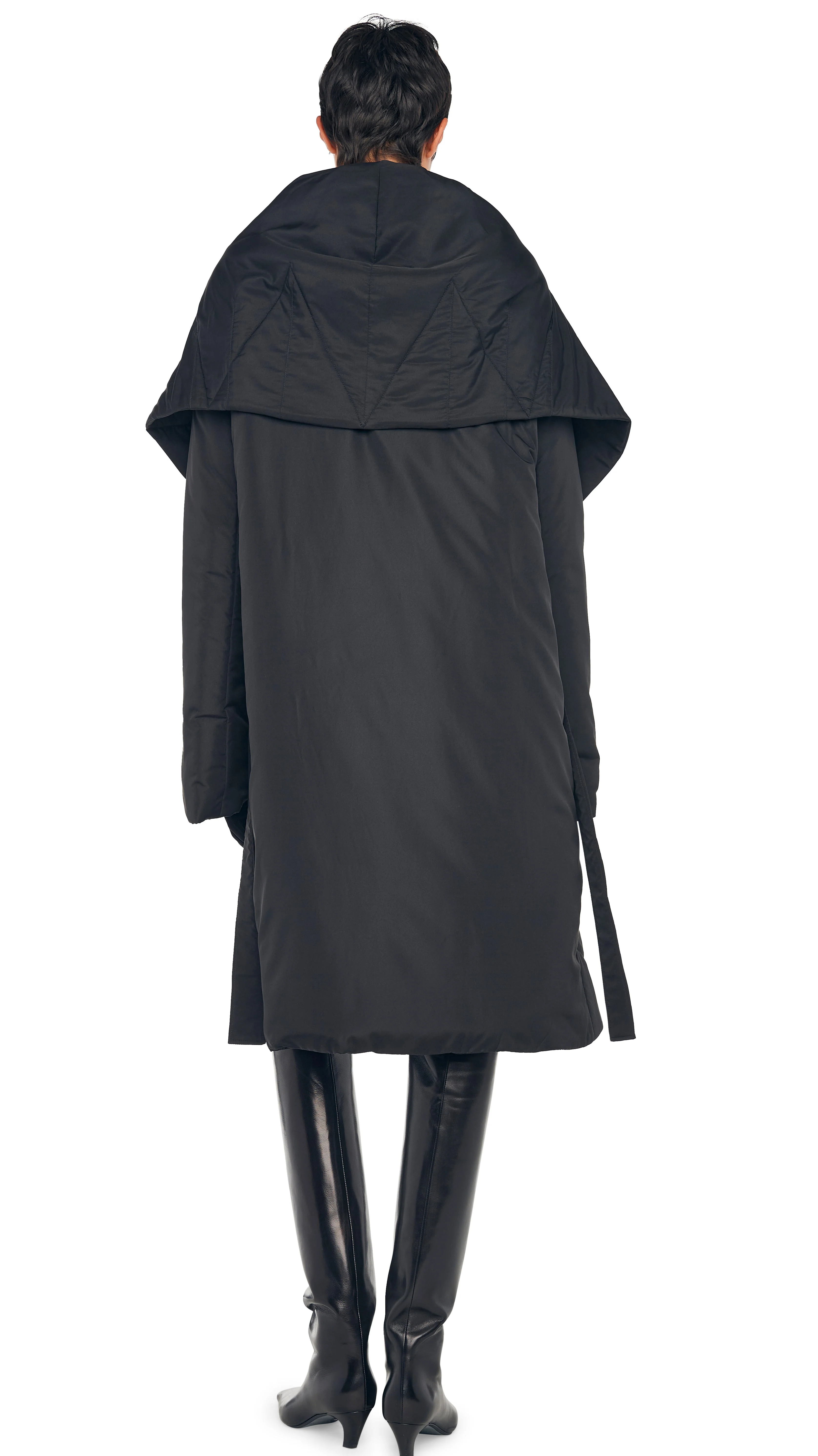 SHAWL COLLAR COAT - Image 4