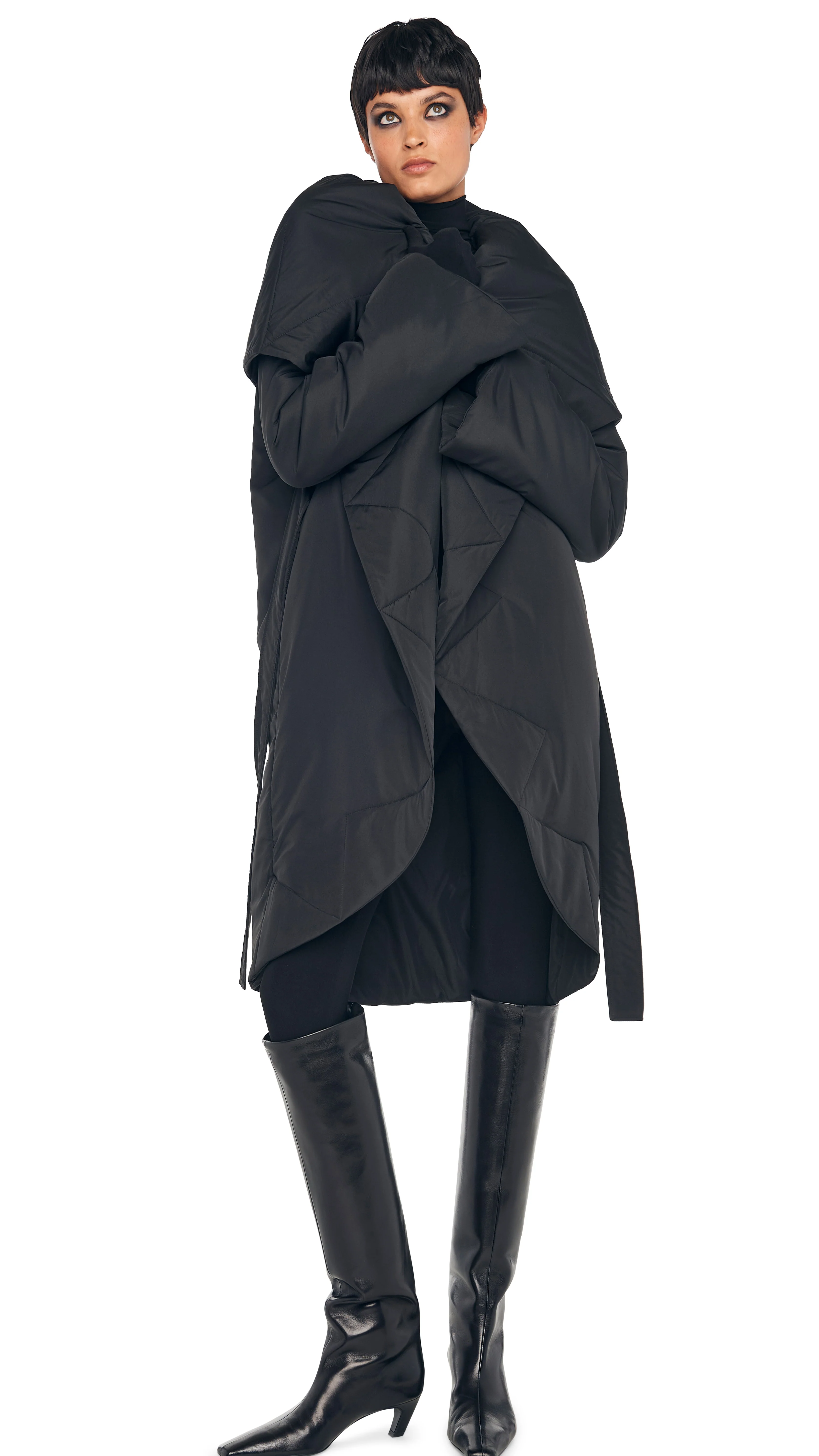 SHAWL COLLAR COAT - Image 8