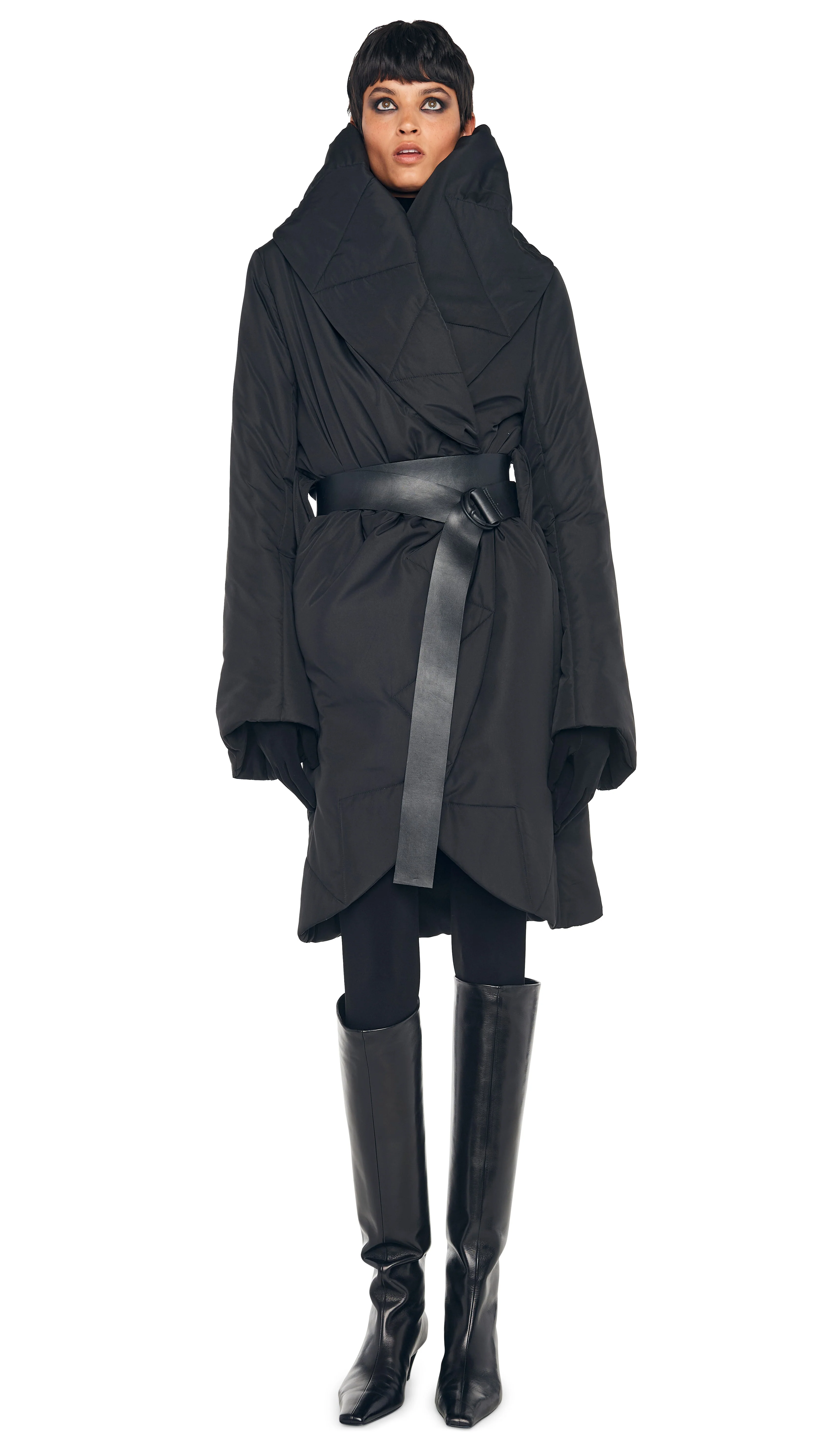 SHAWL COLLAR COAT - Image 9