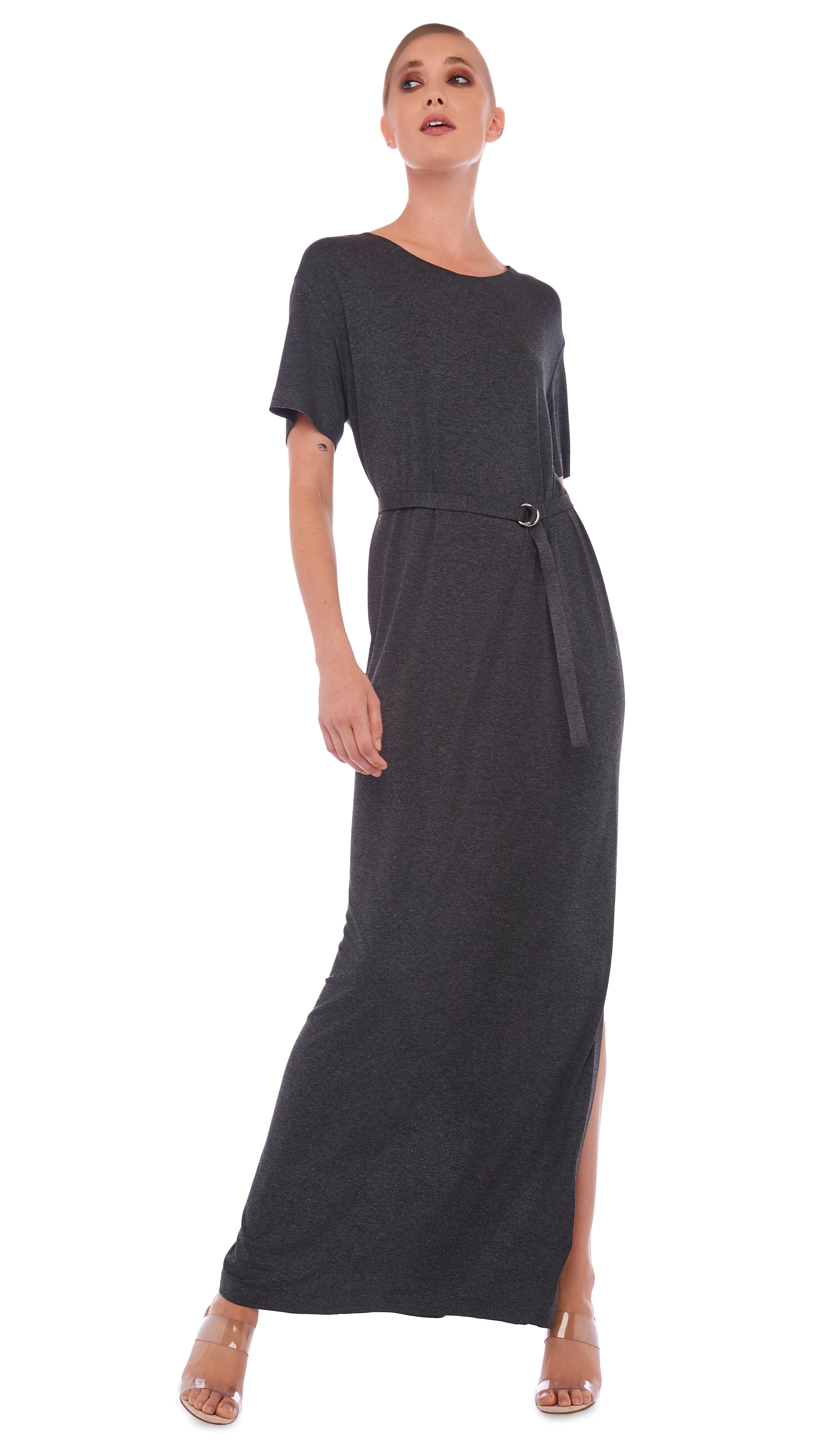 SHORT SLEEVE BOXY GOWN - Image 6
