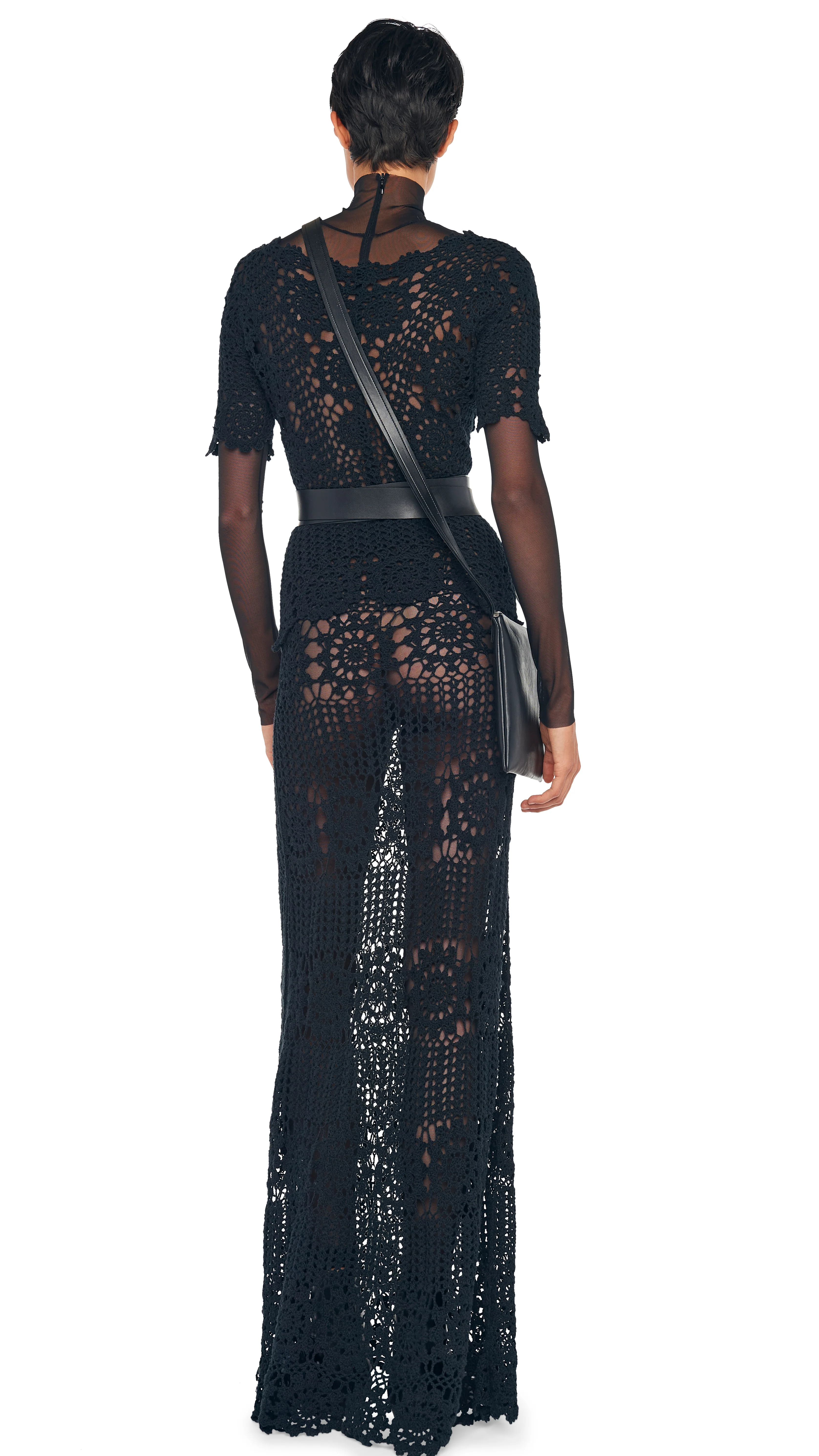 OFF SHOULDER CROCHET TOP - Image 3