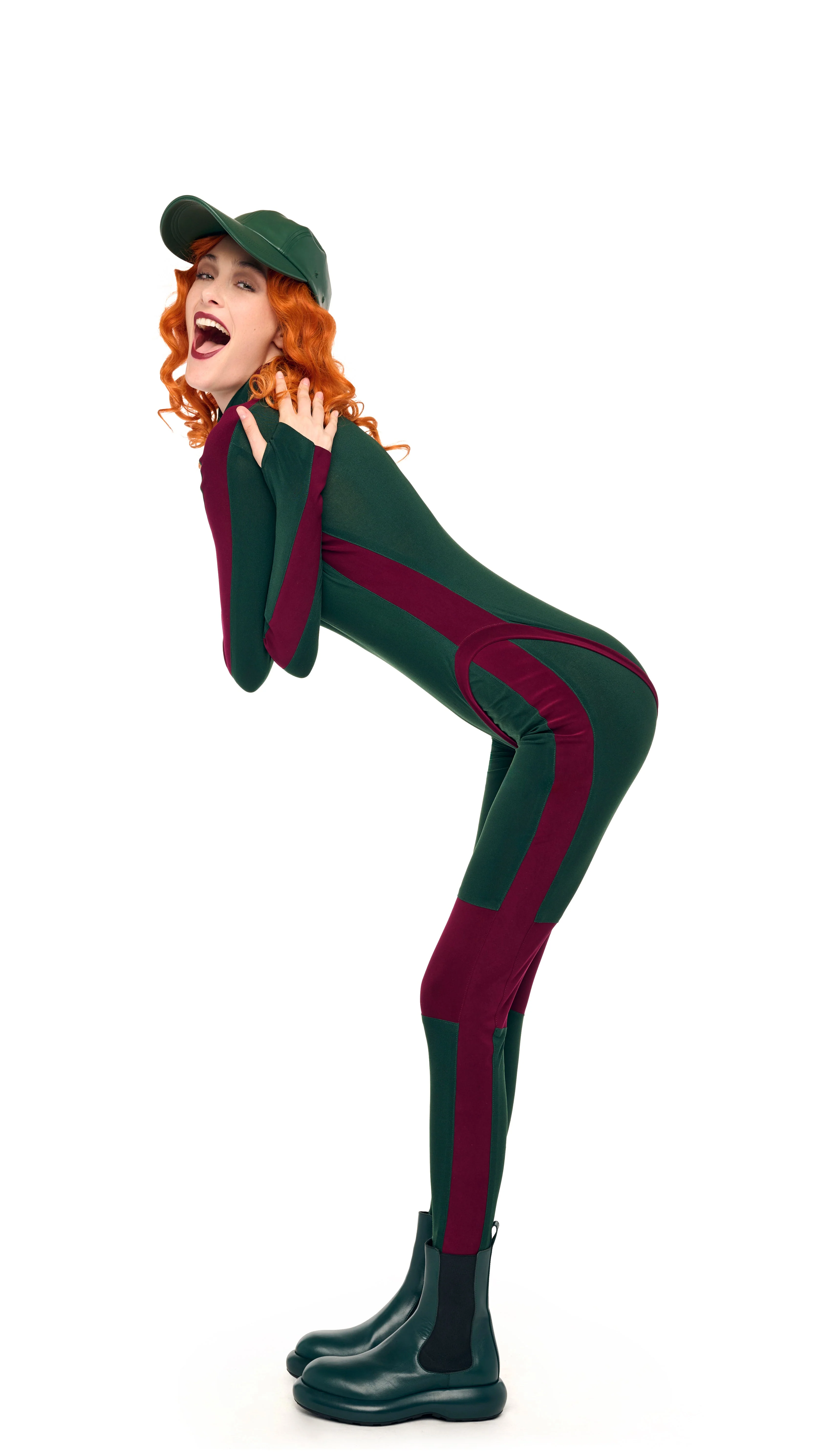 SIDE STRIPE LEGGING W/ KNEE PATCH - Image 10