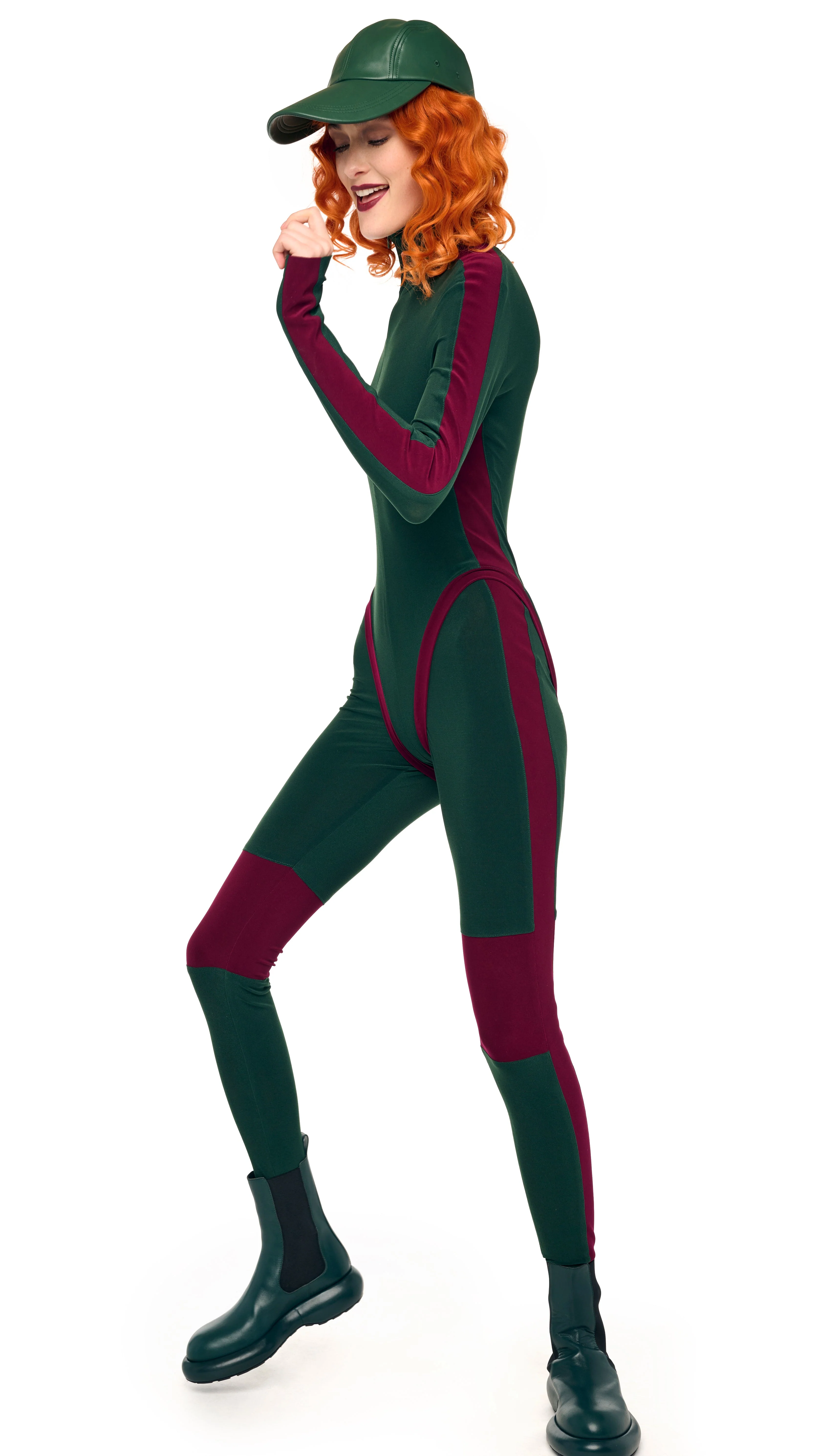 SIDE STRIPE LEGGING W/ KNEE PATCH - Image 7