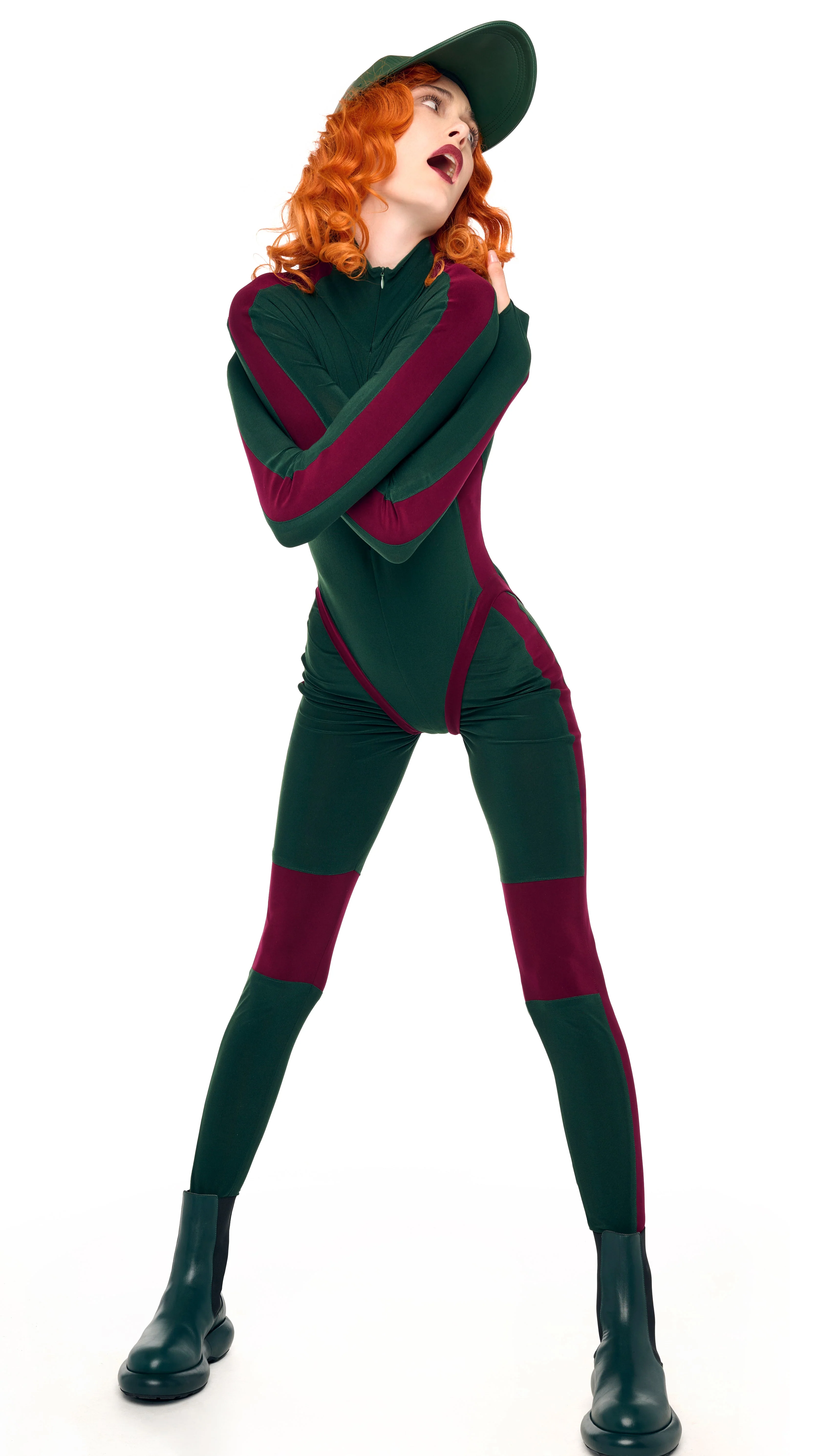 SIDE STRIPE LEGGING W/ KNEE PATCH - Image 8